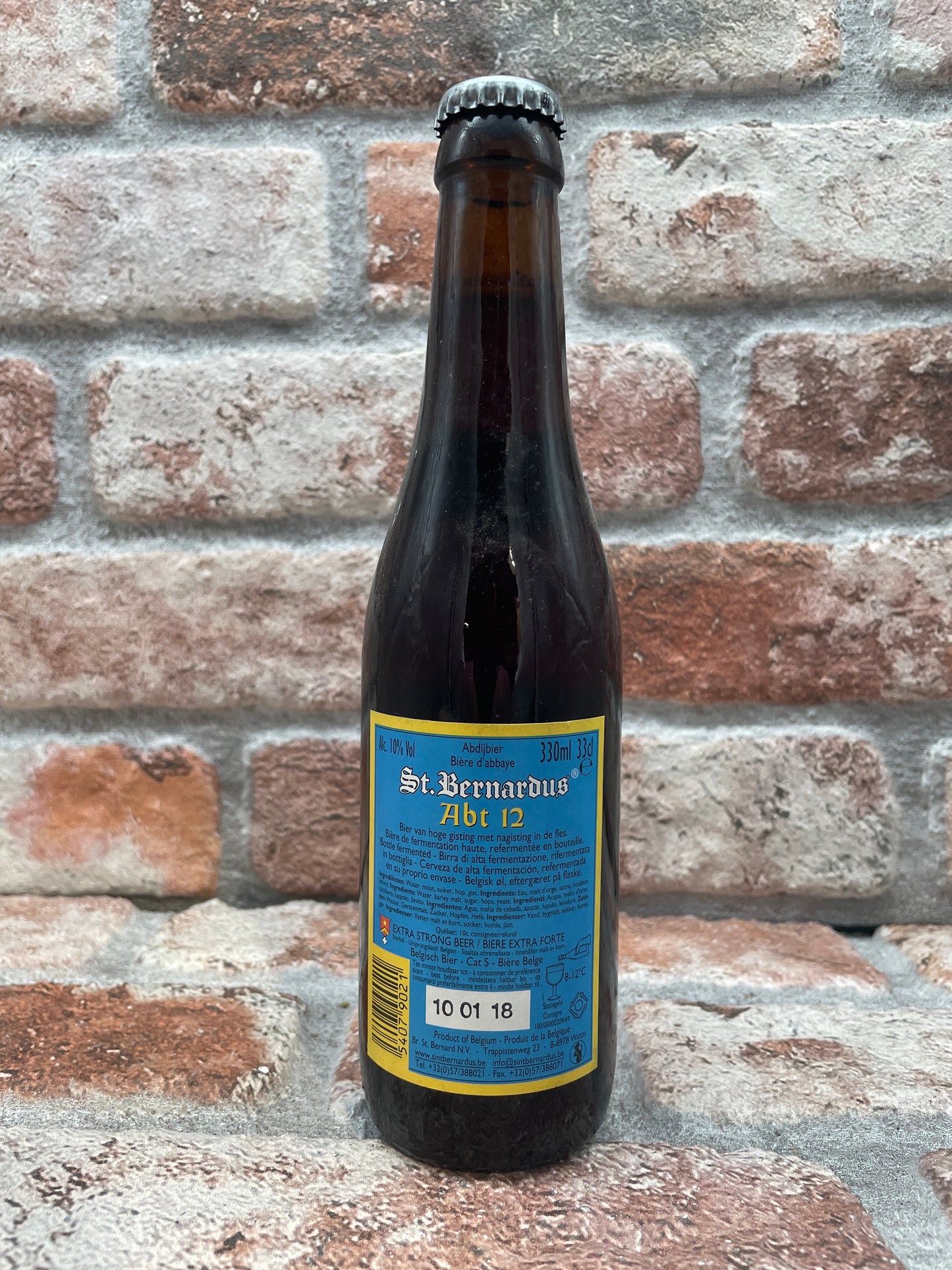 Brewery Sint-Bernardus Abt 12 2016 Quadrupel - 33 CL