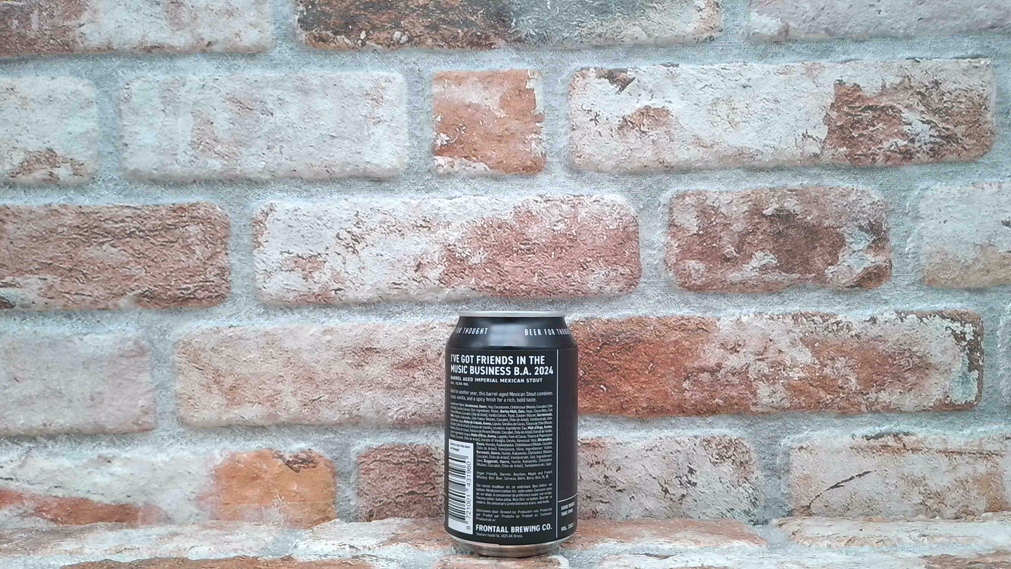 Frontaal I've Got Friends In the Music Business B.A. 2024 Stout - 33 CL