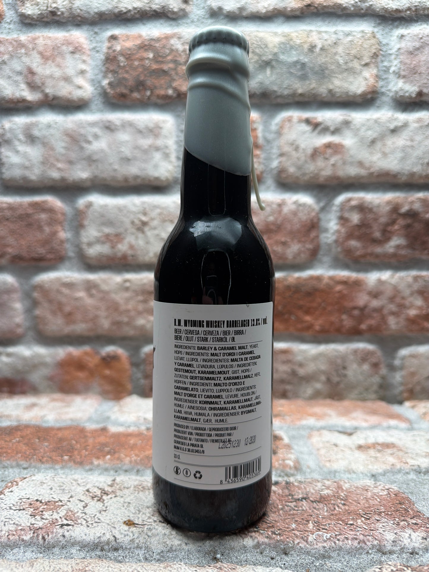 Menno Olivier Gárgola (Barrel Aged) Barleywine - 33 CL