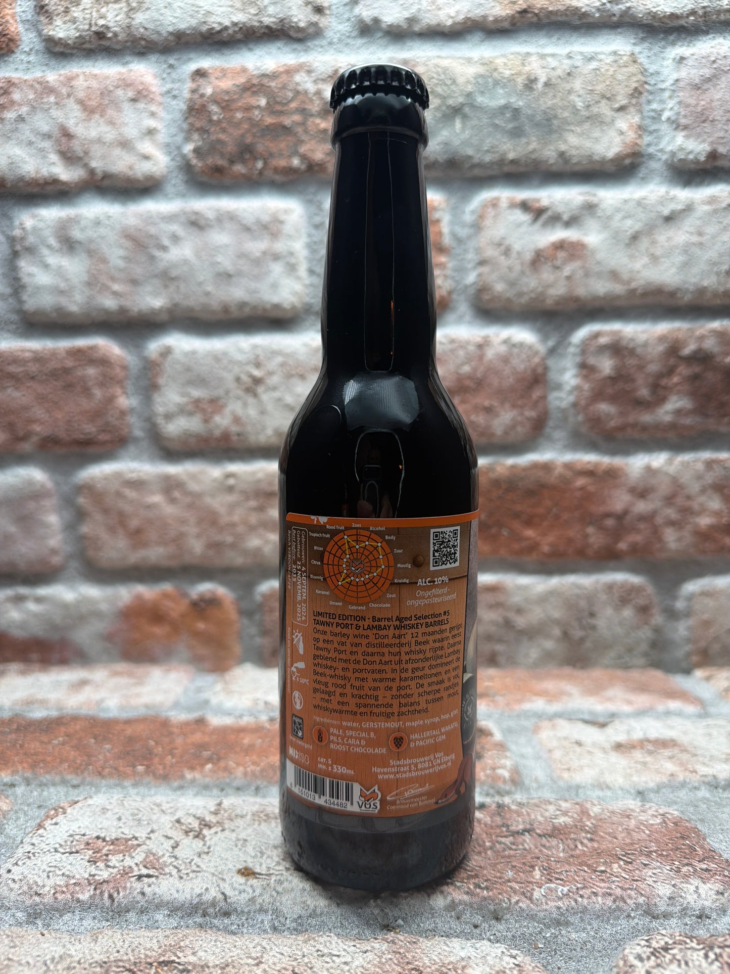City Brewery Vos Houten Vos (Barrel Aged) #5 - Tawny Port & Lambay Whiskey Barleywine - 33 CL