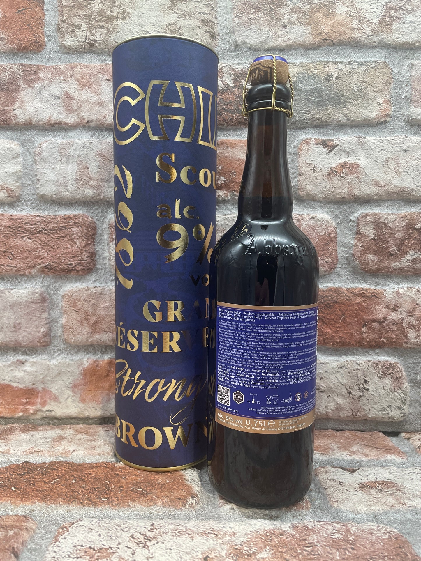 Chimay Grande Réserve (Blue) Tube 2023 Quadrupel - 75 CL