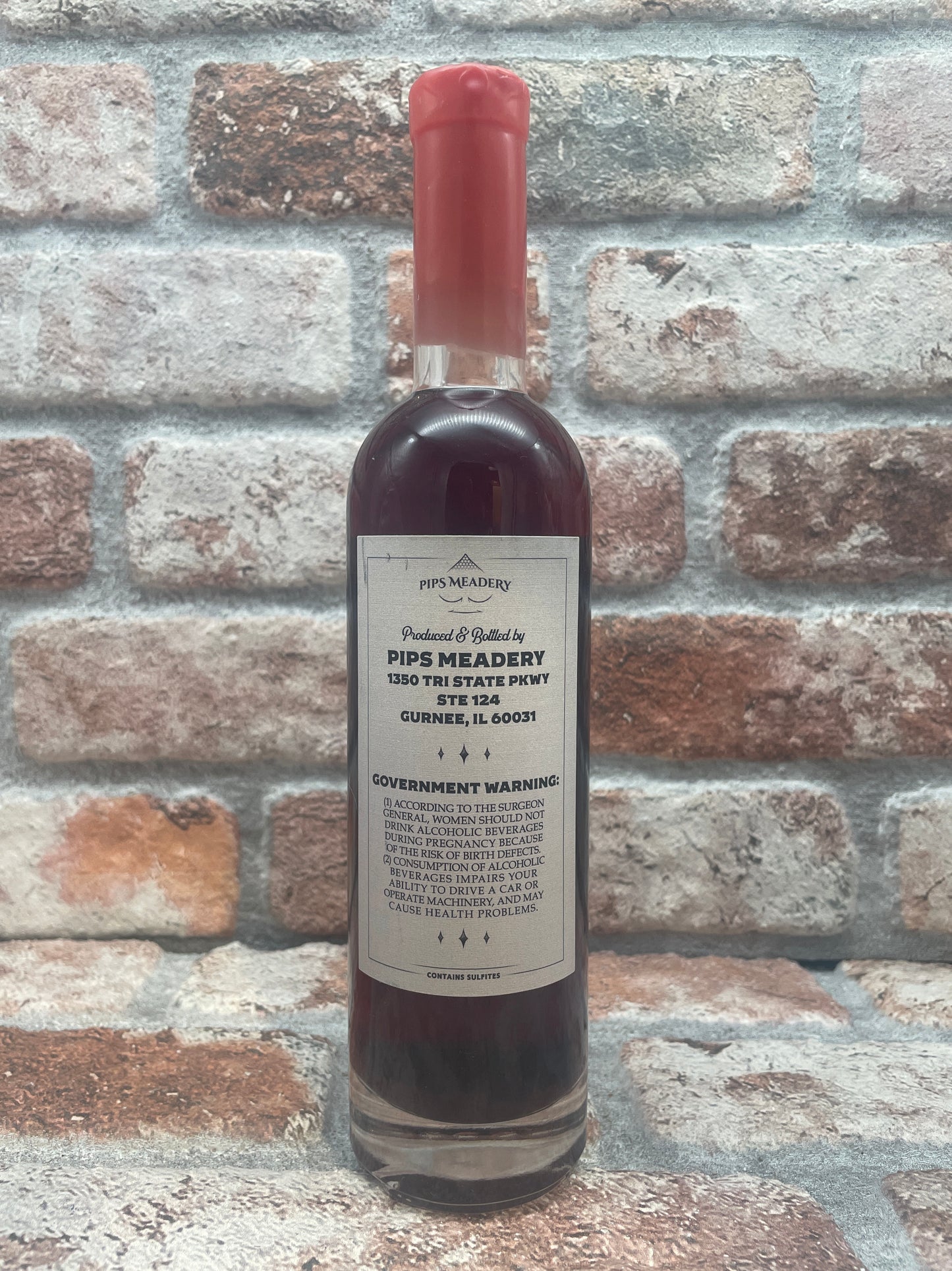 Pips Meadery Cranberry Prestige Mead Beer - 37.5 CL