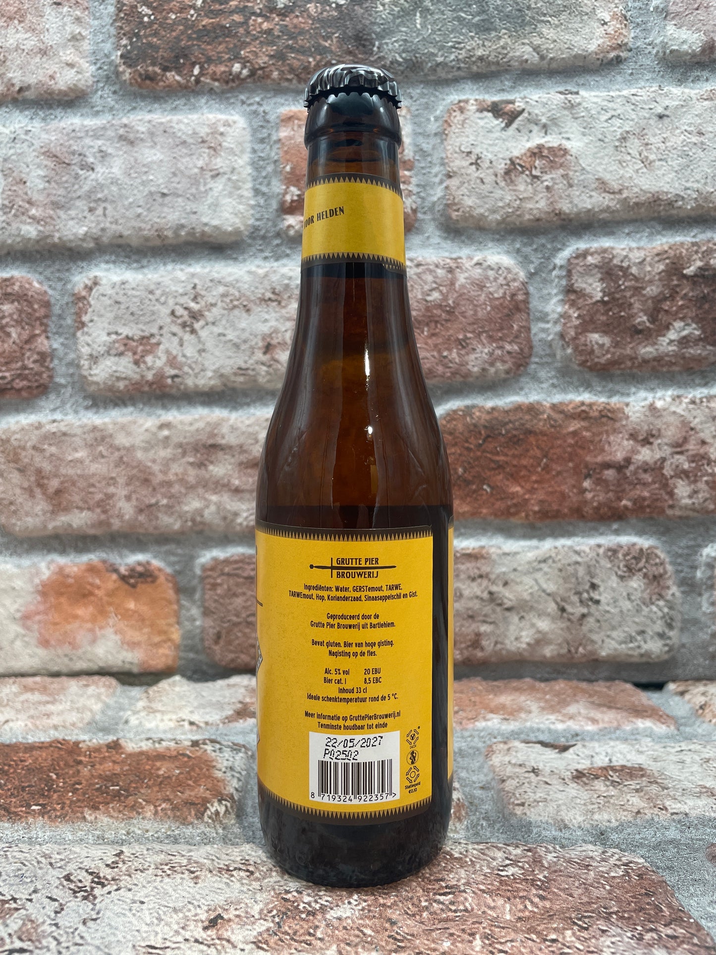 Grutte Pier Witbier - 33 CL