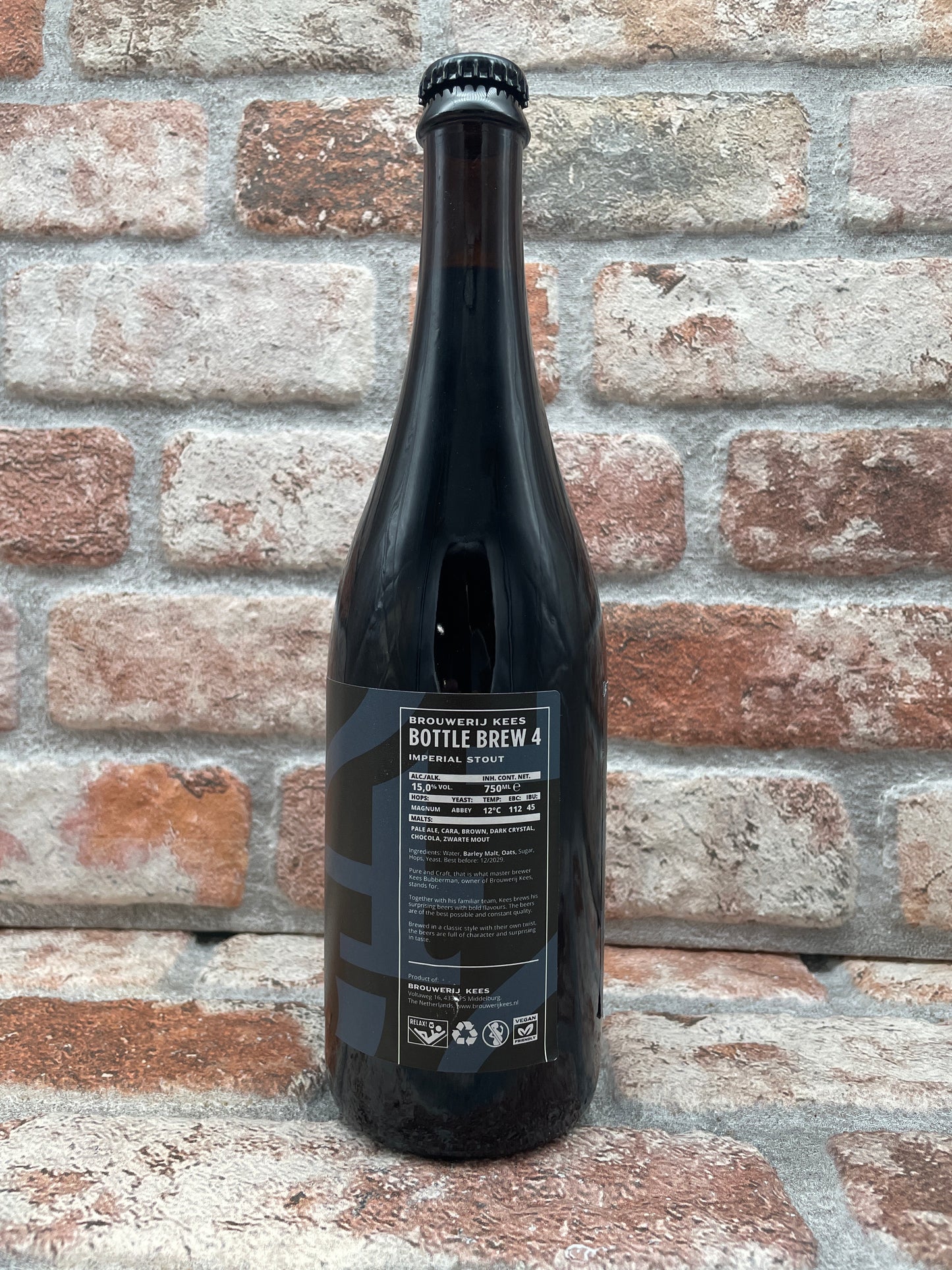 Brewery Kees Bottle Brew 4 Stout - 75 CL