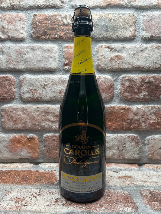 Gouden Carolus Indulgence - Whiskey Infused 2025 Blonde - 75 CL