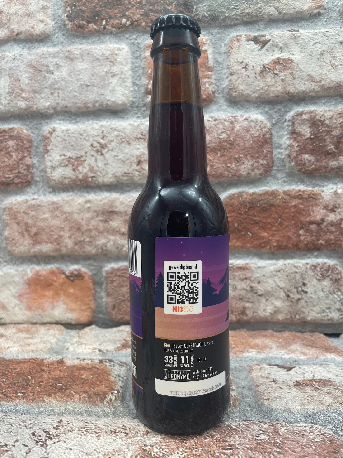 Geweldig Bier Lekker Quadrupel - 33 CL