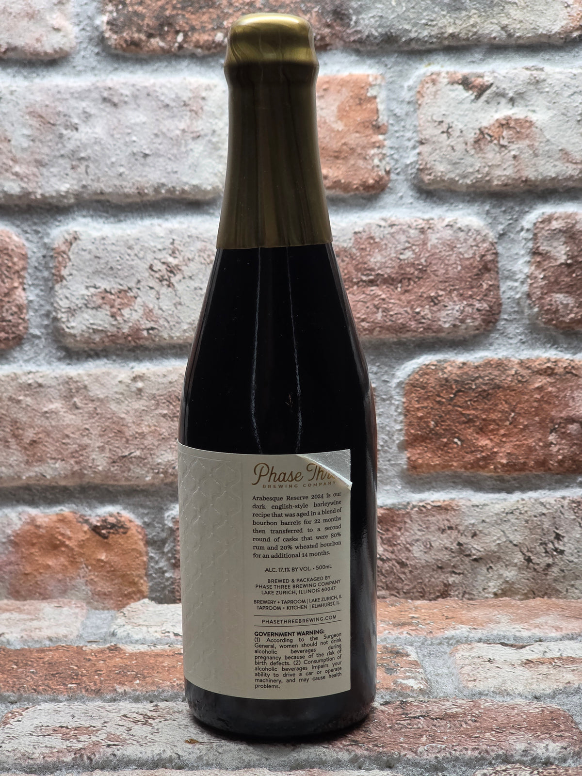 Phase Three Brewing Arabesque Reserve (2024) Barleywine - 50 CL