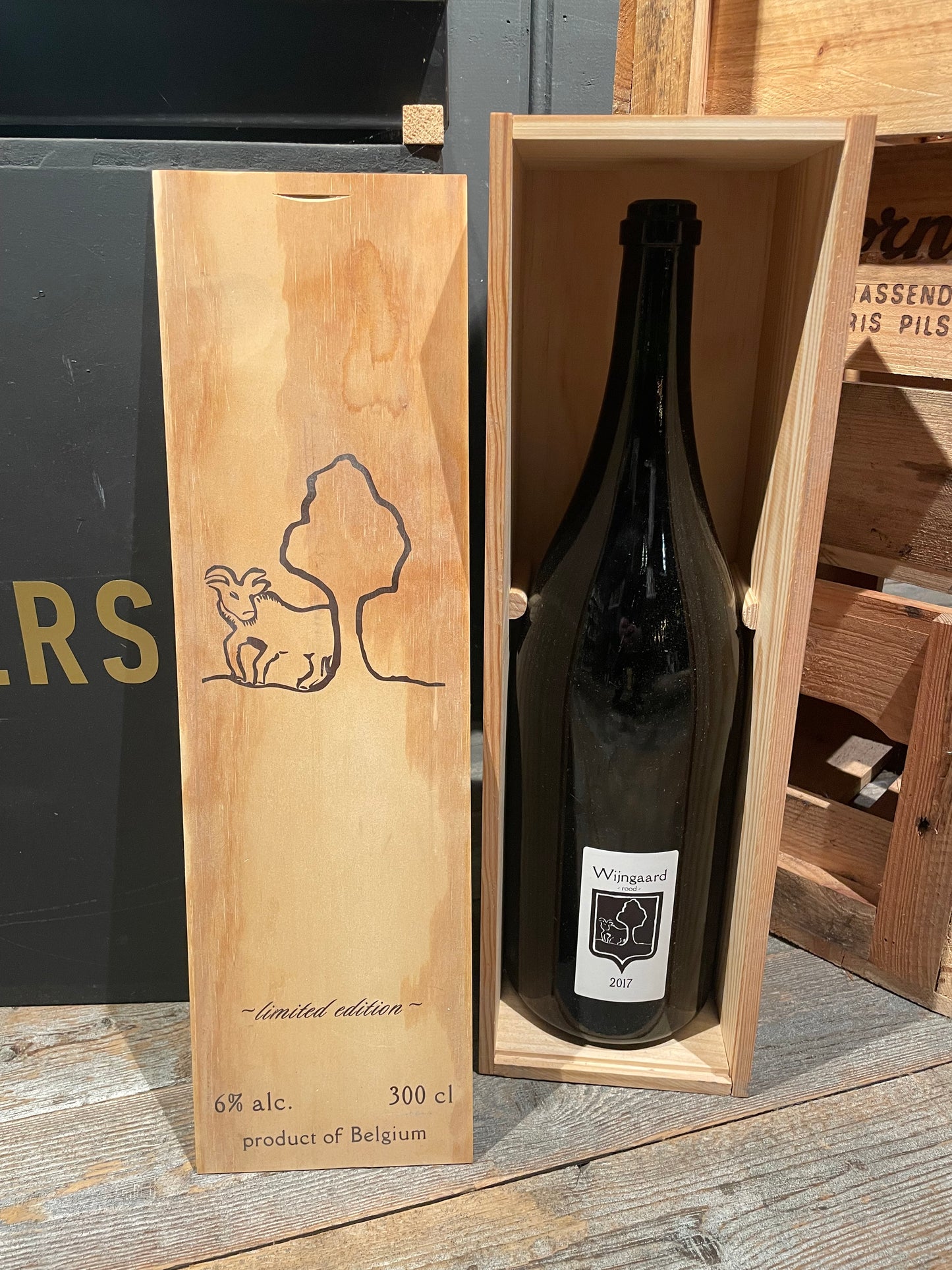 Bokke 3liter wijngaard 2017