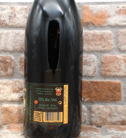 The Struise Brouwers Black Damnation 19 Maestro Magnum 2020 Stout - 3 L