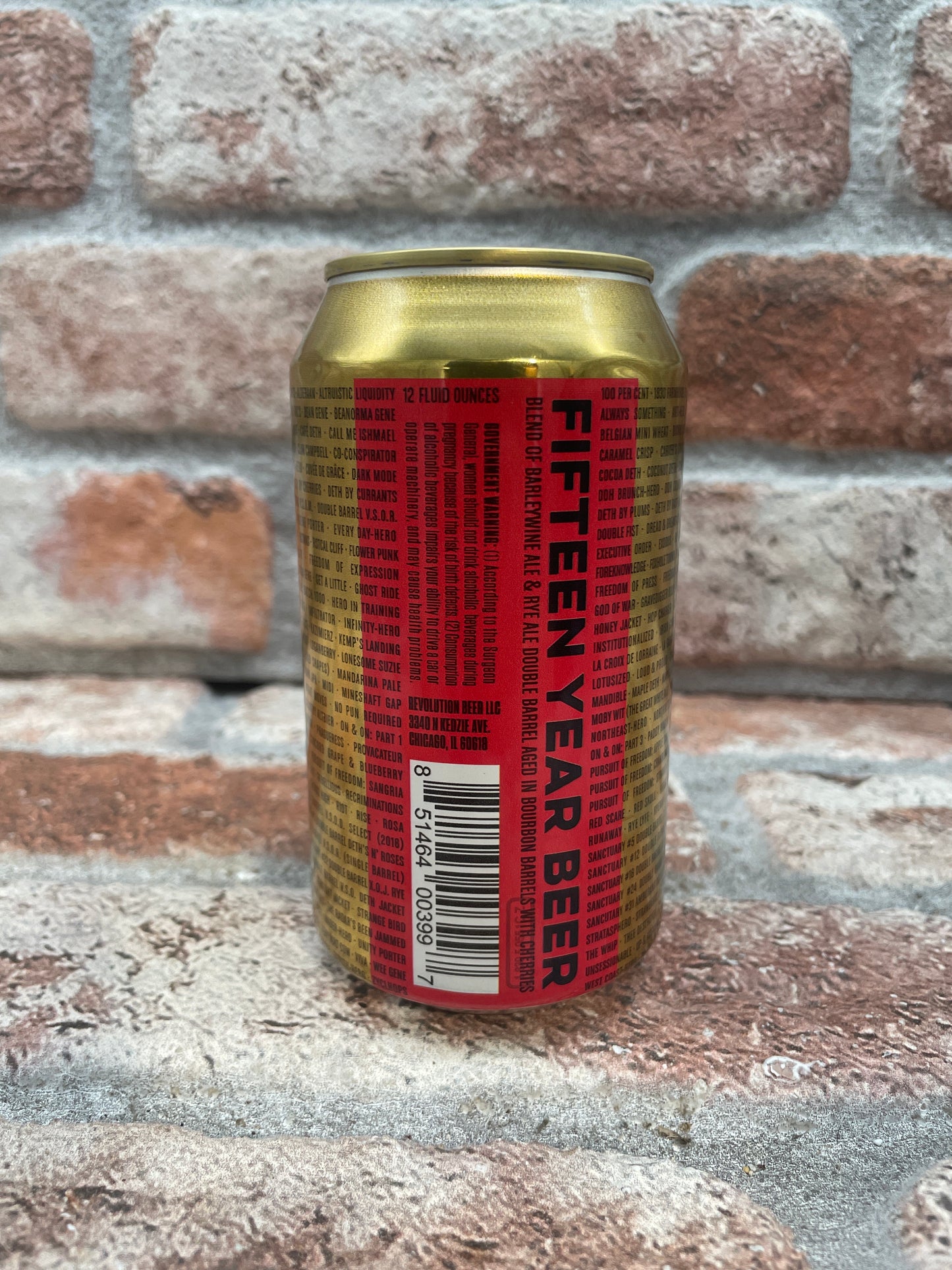 Revolution Fifteen Year Beer 2025 Barleywine - 33 CL