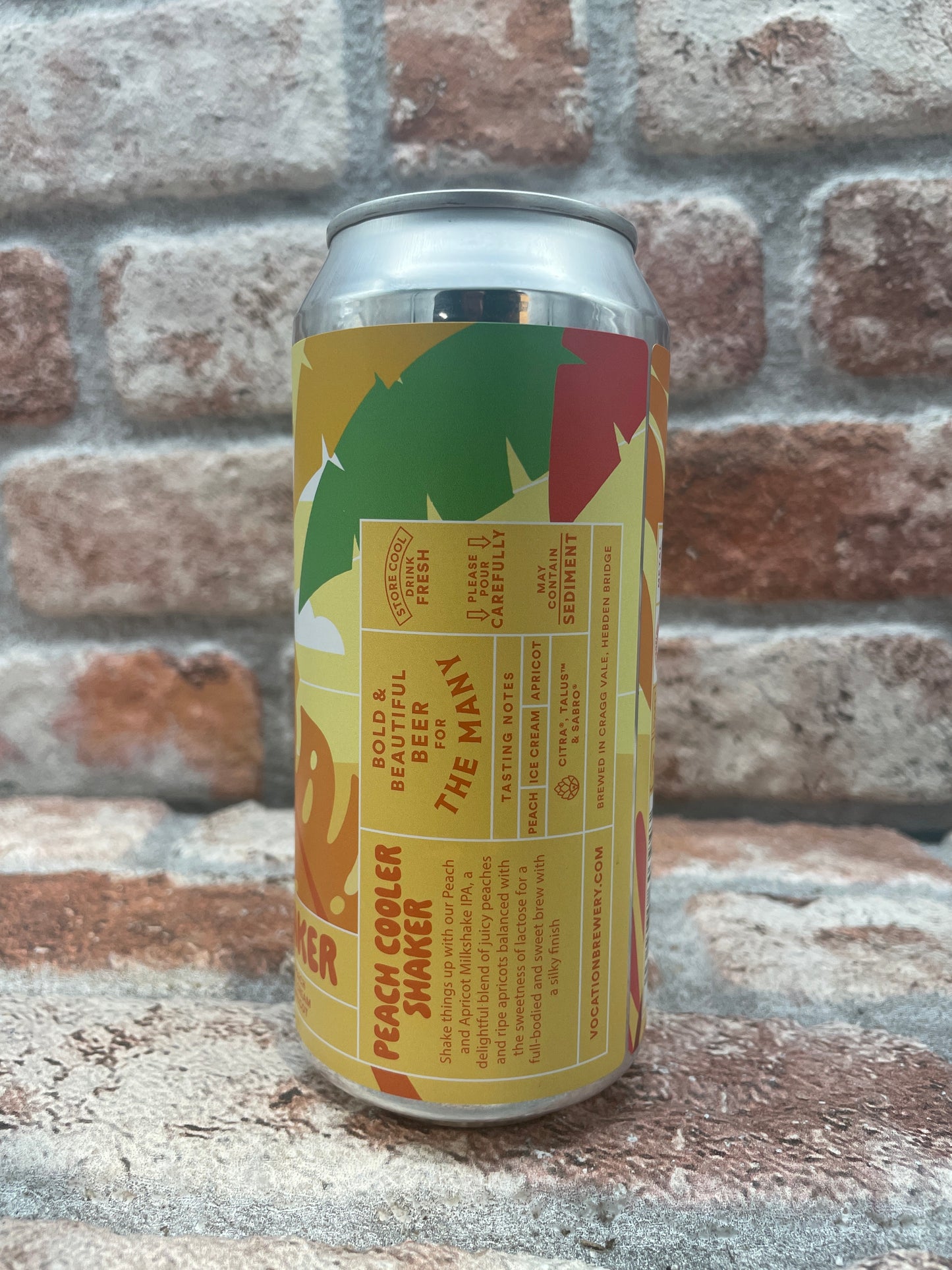 Vocation Peache Cooler Shaker Milkshake IPA - 44 CL
