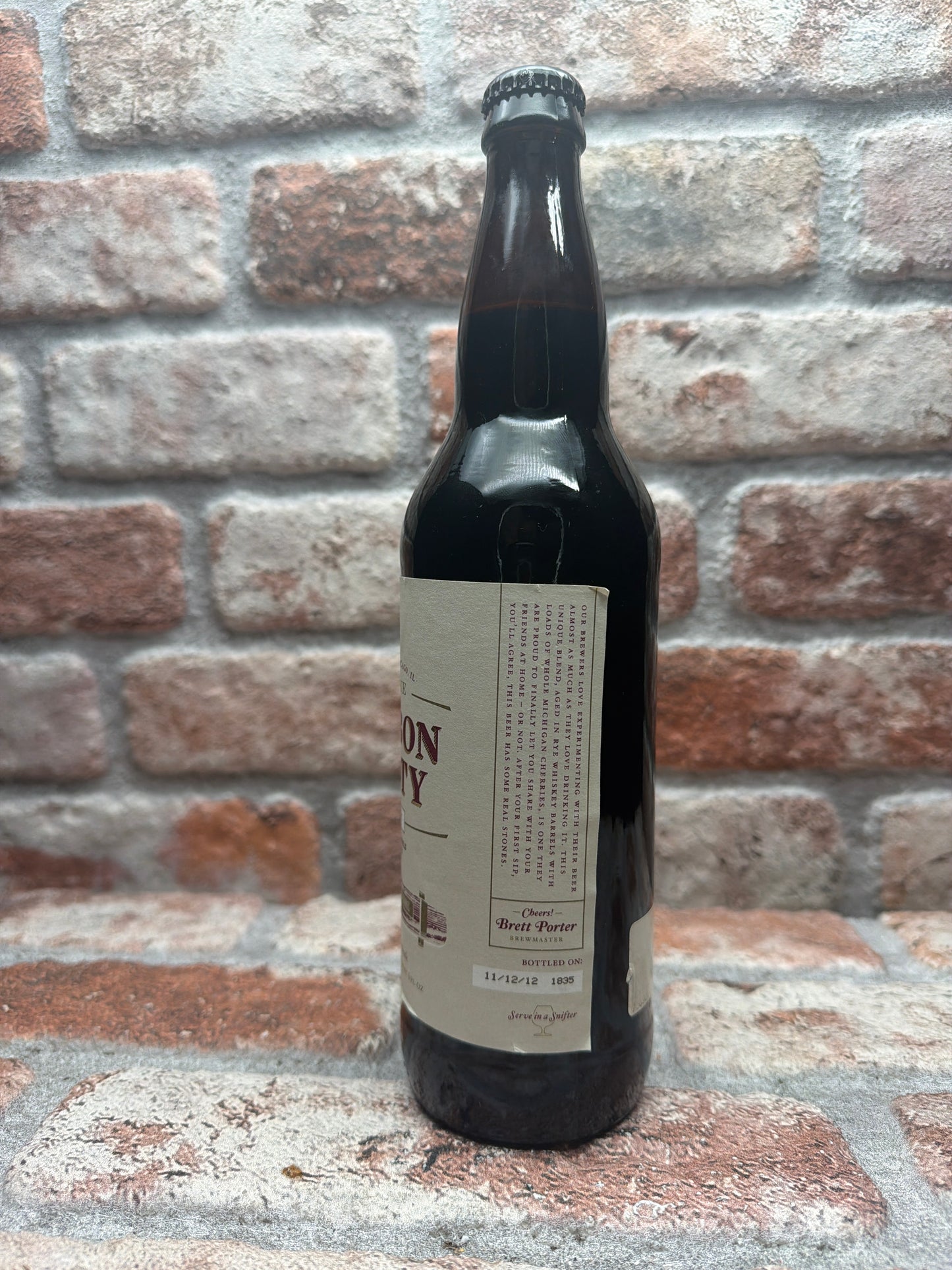 Goose Island Bourbon County Brand Stout Cherry Rye 2012 Stout - 65 CL