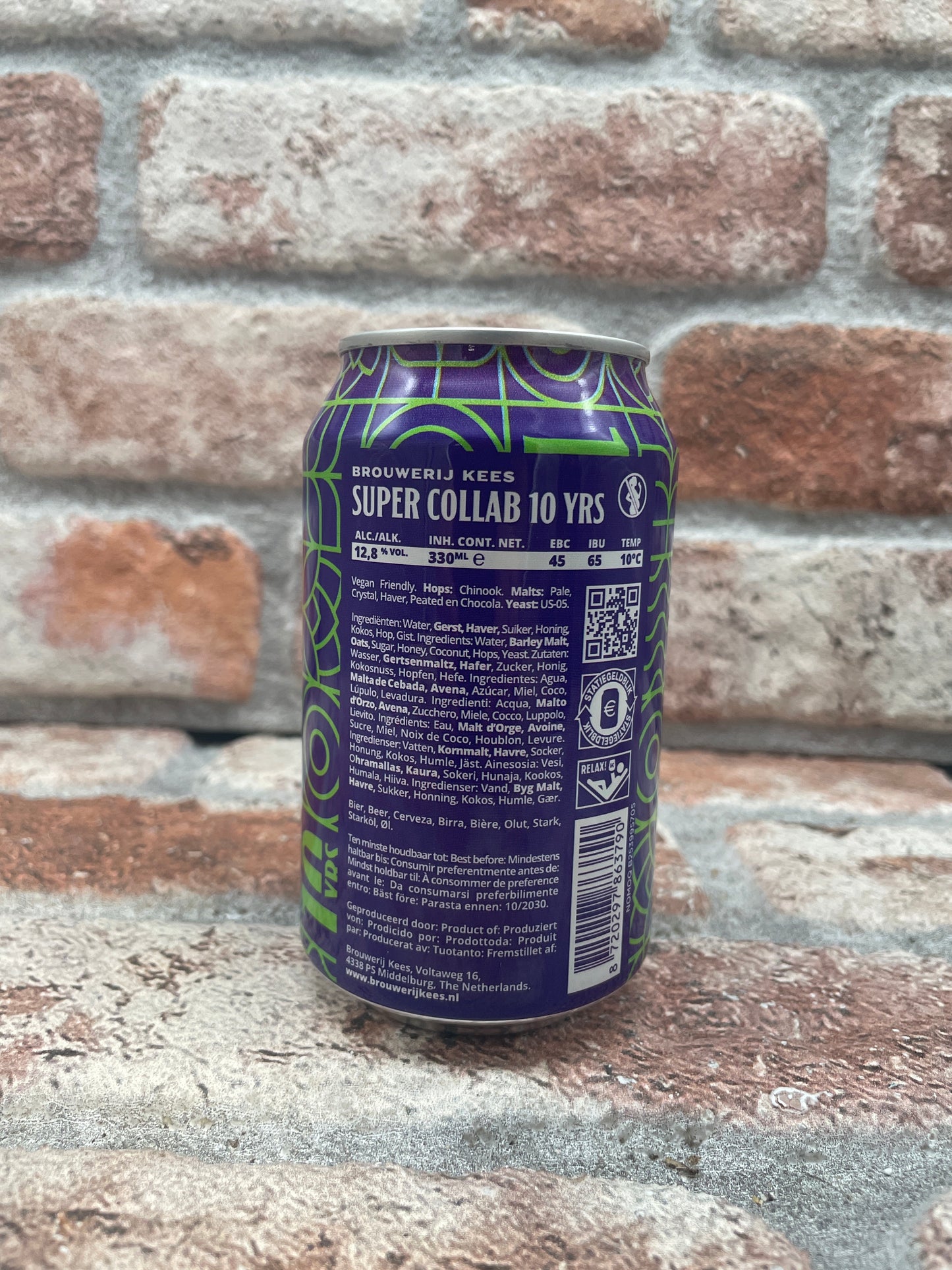 Brewery Kees Super Collab (10 Years Edition) IPA - 33 CL