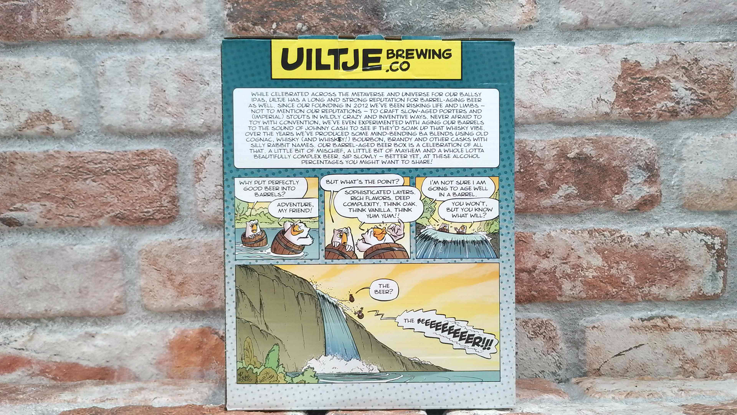 Uiltje Brewing Company Barrel Aged Beer Box - 3x limited edition Stout - 3x 33cl