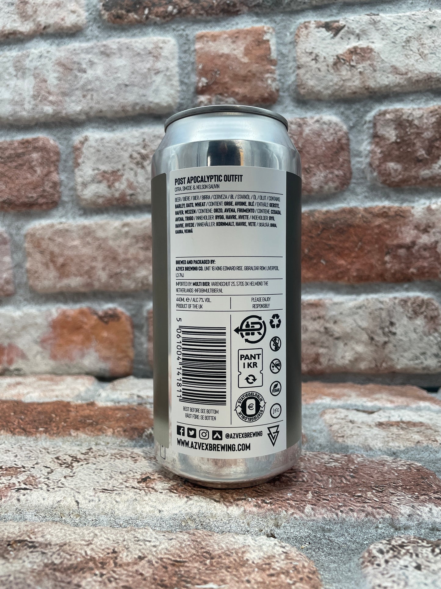 Azvex Azvex Post Apocalyptic Outfit IPA - 44 CL