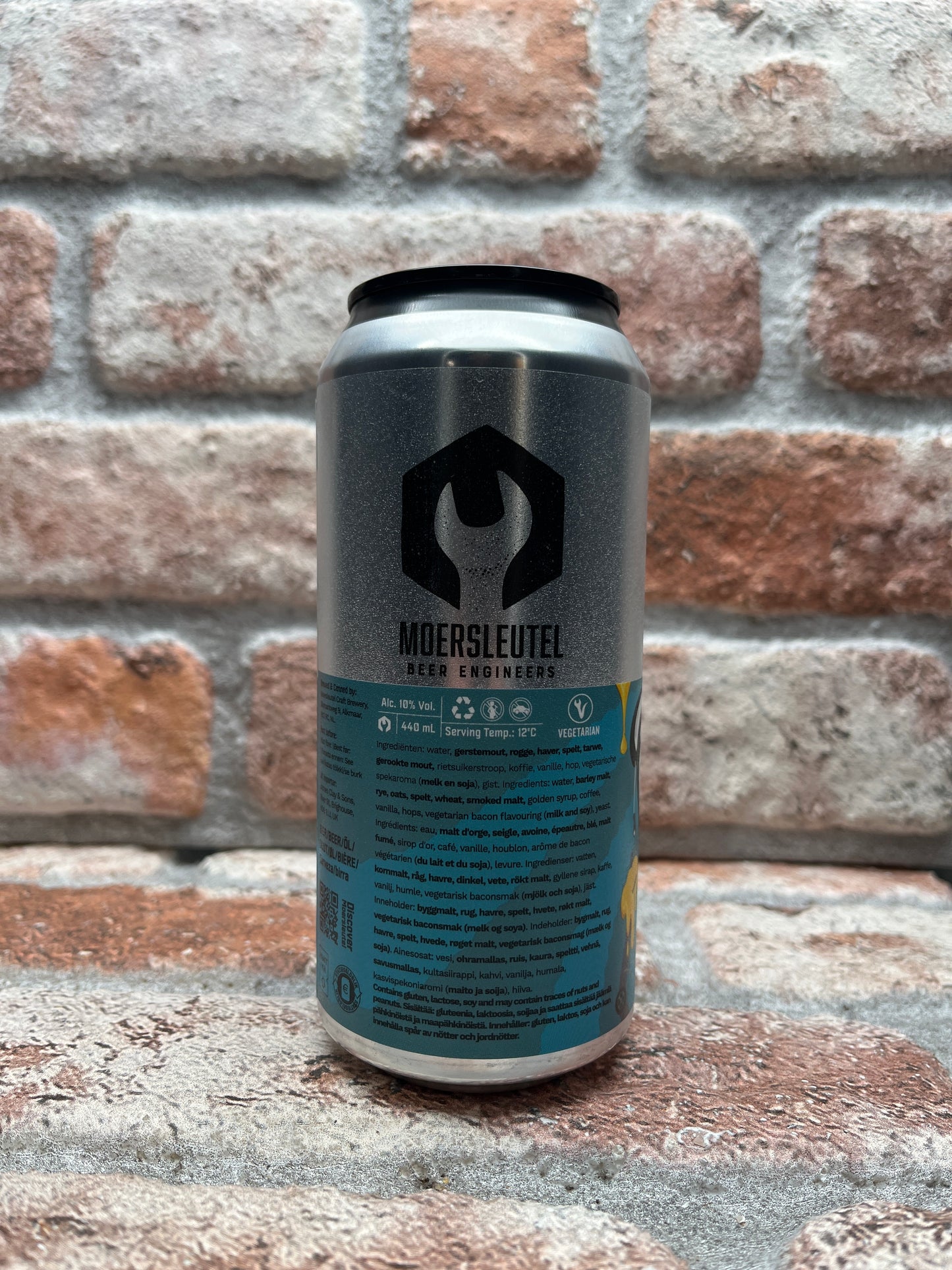 Moersleutel Pastry Factory: Golden Syrup Bacon Pancakes Stout - 44 CL