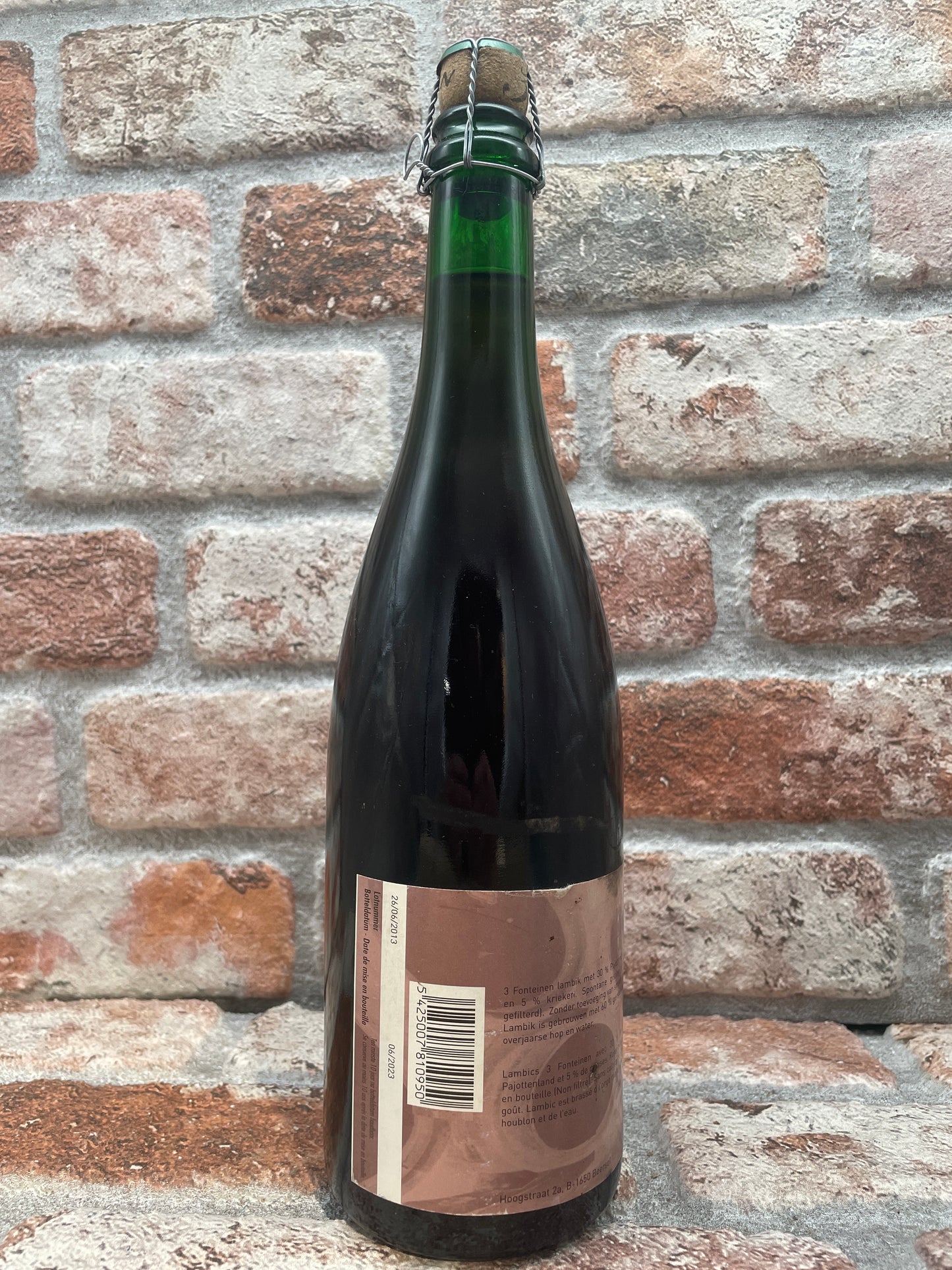 3 Fonteinen Hommage 2013 Lambiek/Geuze - 75 CL