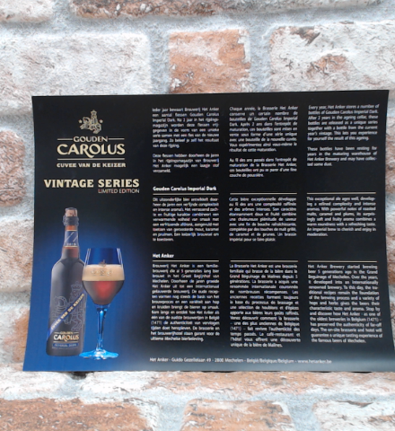 Gouden Carolus Cuvee of the Emperor Vintage series 2x 2017 & 1x 2019 Quadrupel - 75 CL