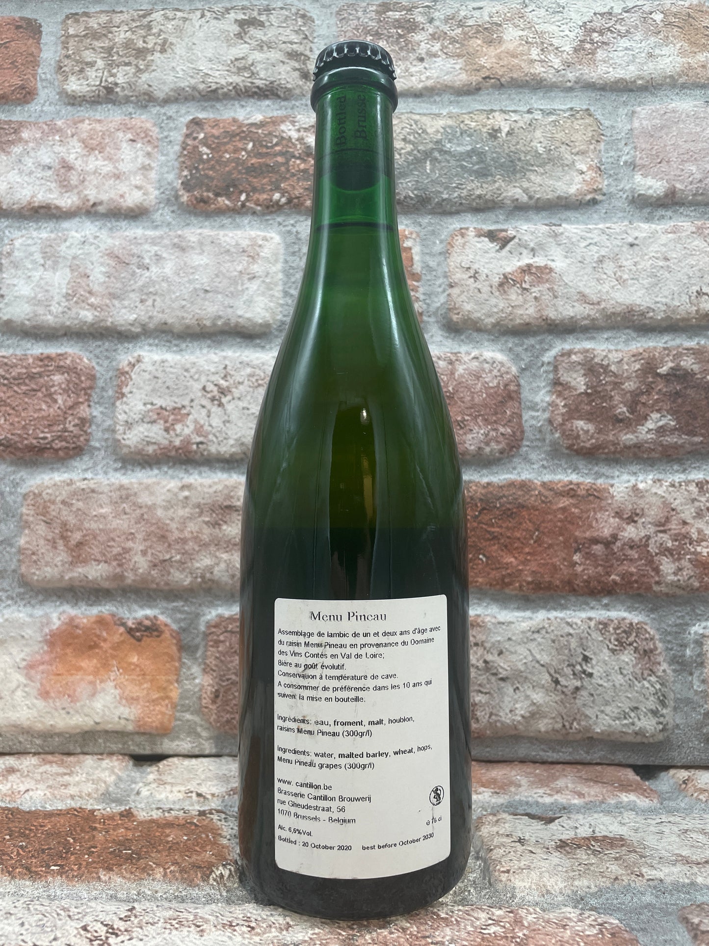 Cantillon Menu Pineau 2020 Lambic/Geuze - 75 CL