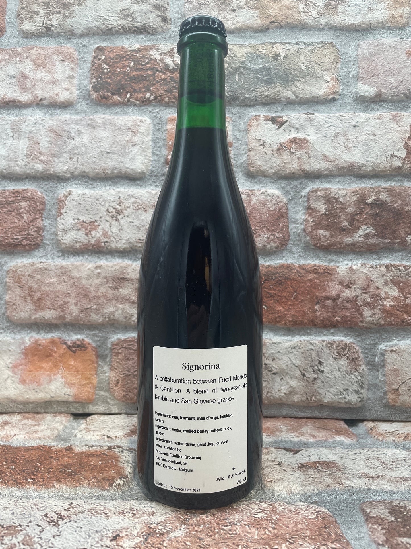 Cantillon Signorina 2021 Lambic/Geuze - 75 CL