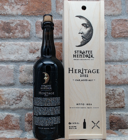 Straffe Hendrik Heritage - zonder kistje 2022 Quadrupel - 75 CL