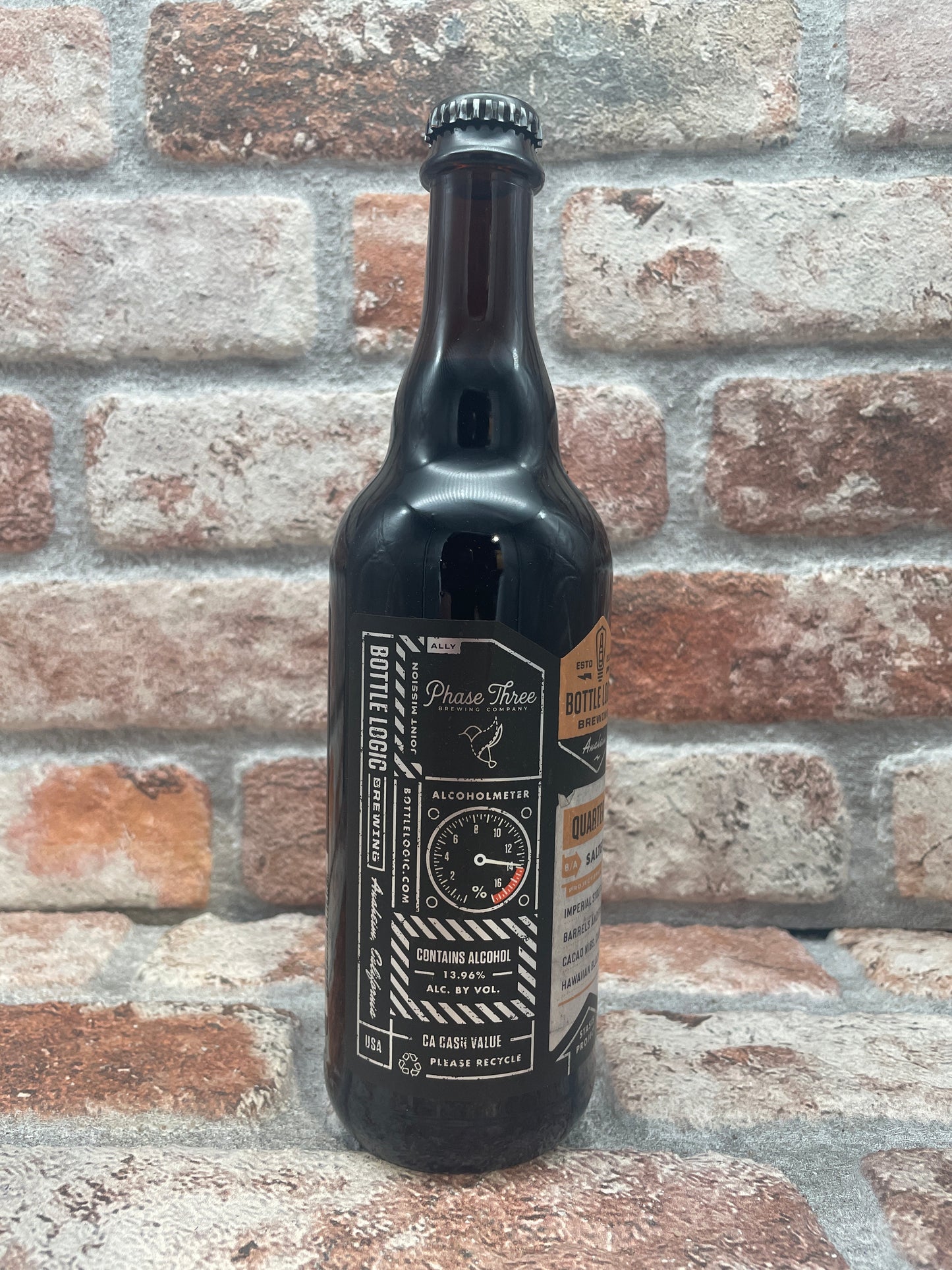 Bottle Logic Quarter Up! 2021 Stout - 50 CL