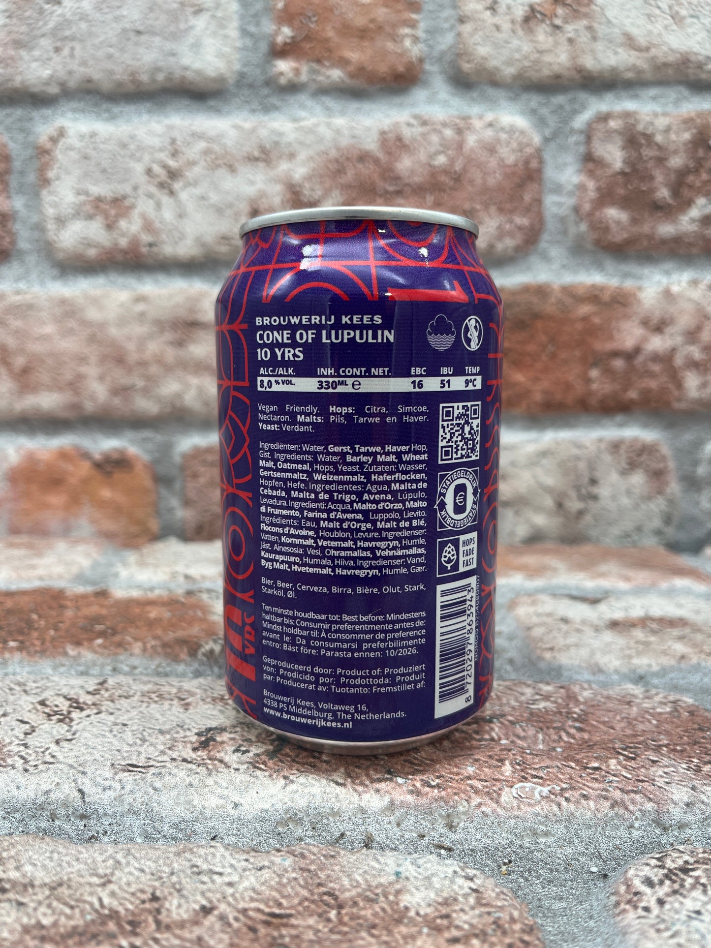 Brouwerij Kees Cone Of Lupulin DIPA - 33 CL