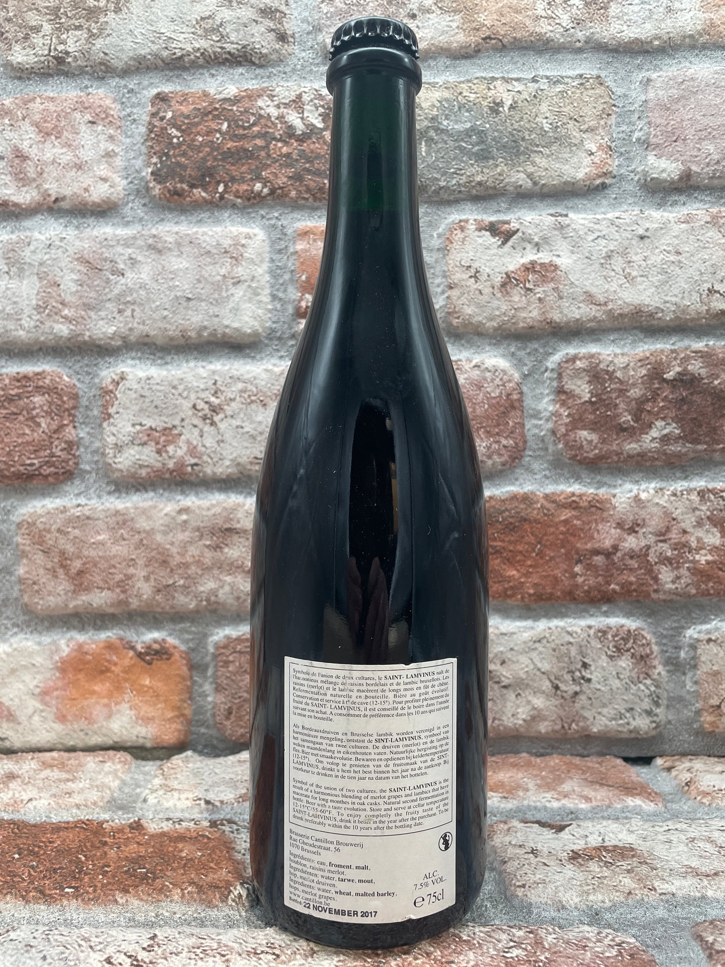 Cantillon Saint Lamvinus 2017 Lambic/Geuze - 75 CL