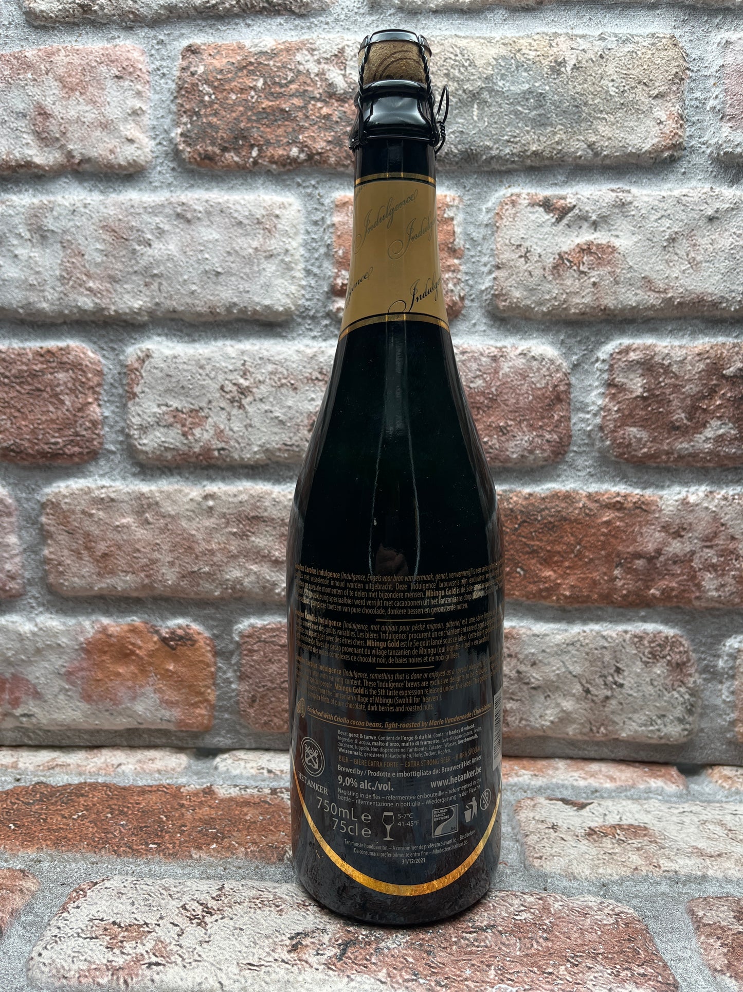 Gouden Carolus Het Anker Gouden Carolus Indulgence 2019 - Mbingu Gold Strong 2019 Blonde - 75 CL