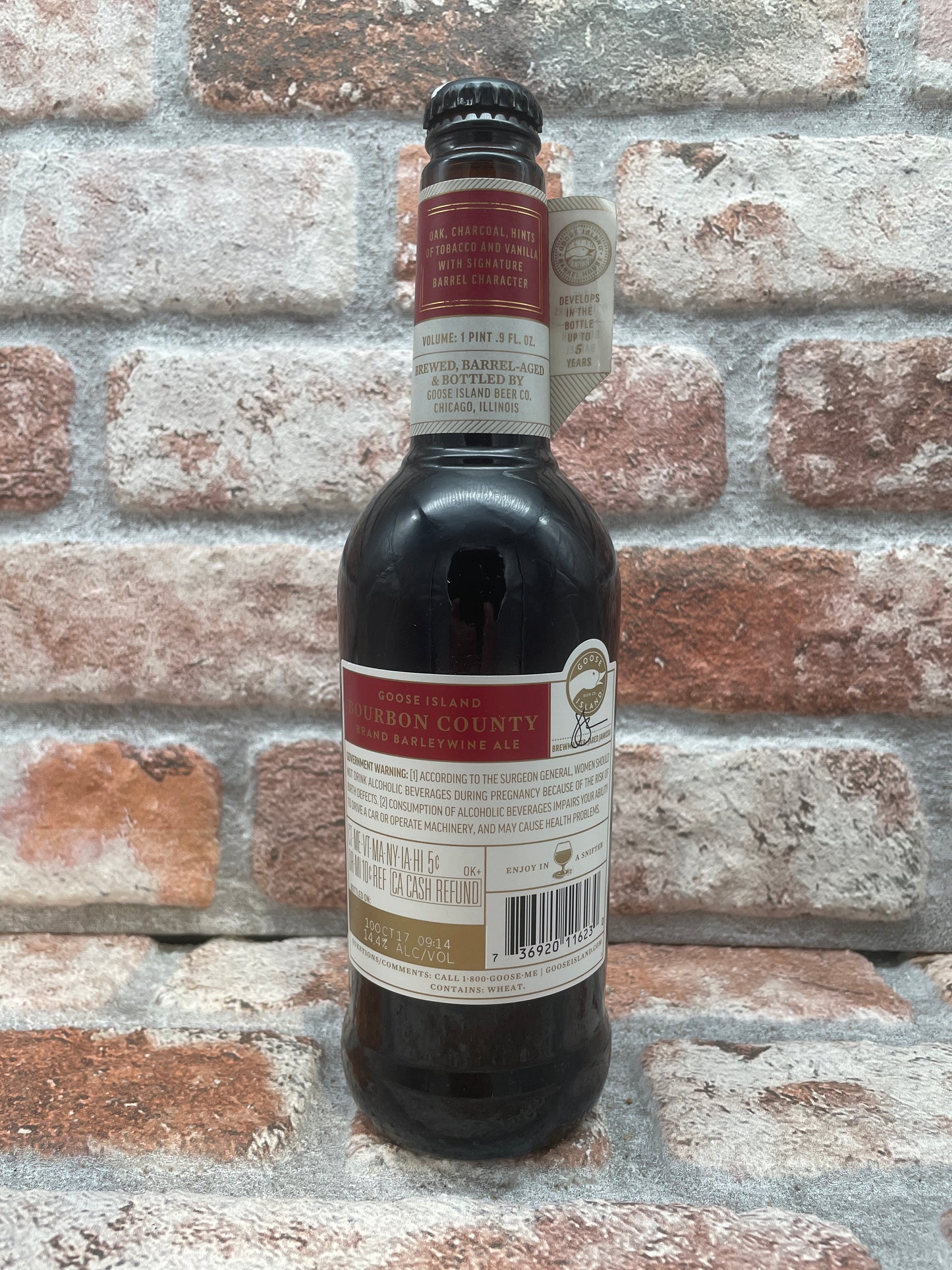 Goose Island Bourbon County Brand Barleywine 2017 Barleywine - 47.3 CL (1 pint)