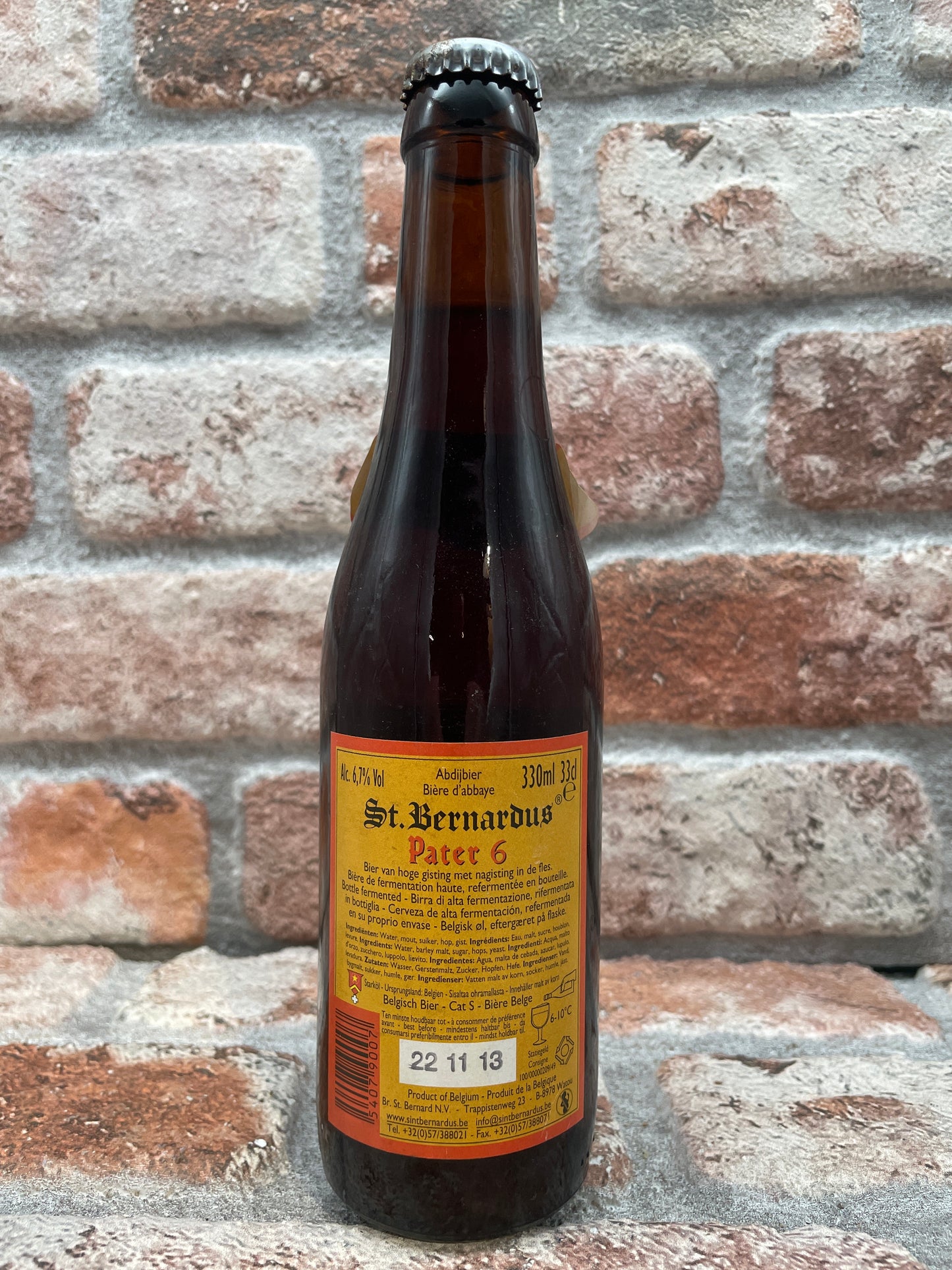 Brewery Sint-Bernardus Pater 6 2011 Blond - 33 CL