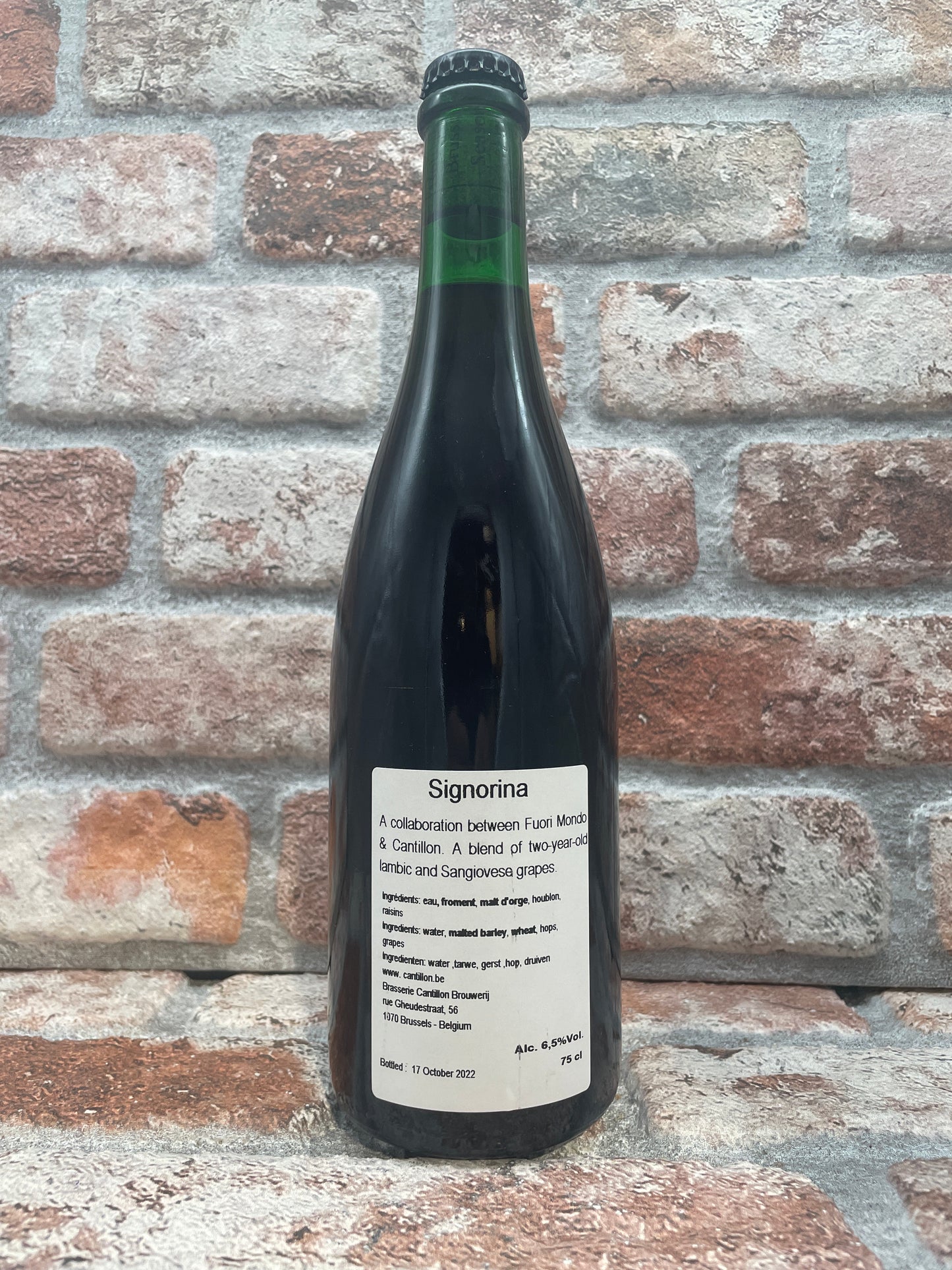 Cantillon Signorina 2022 Lambic/Geuze - 75 CL