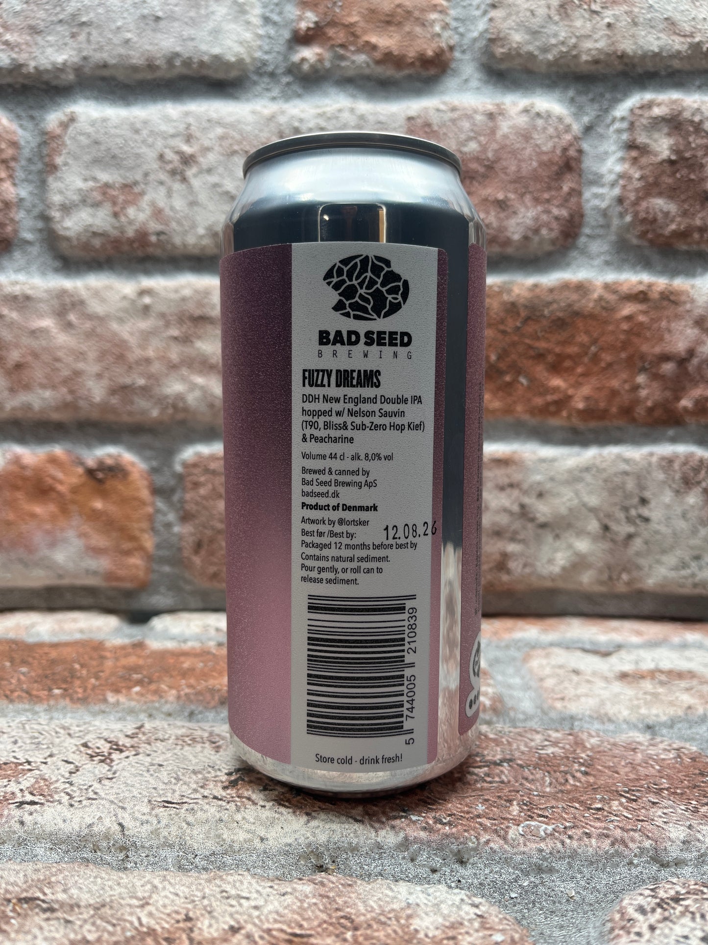 Bad Seed Brewing Fuzzy Dreams DIPA - 44 CL