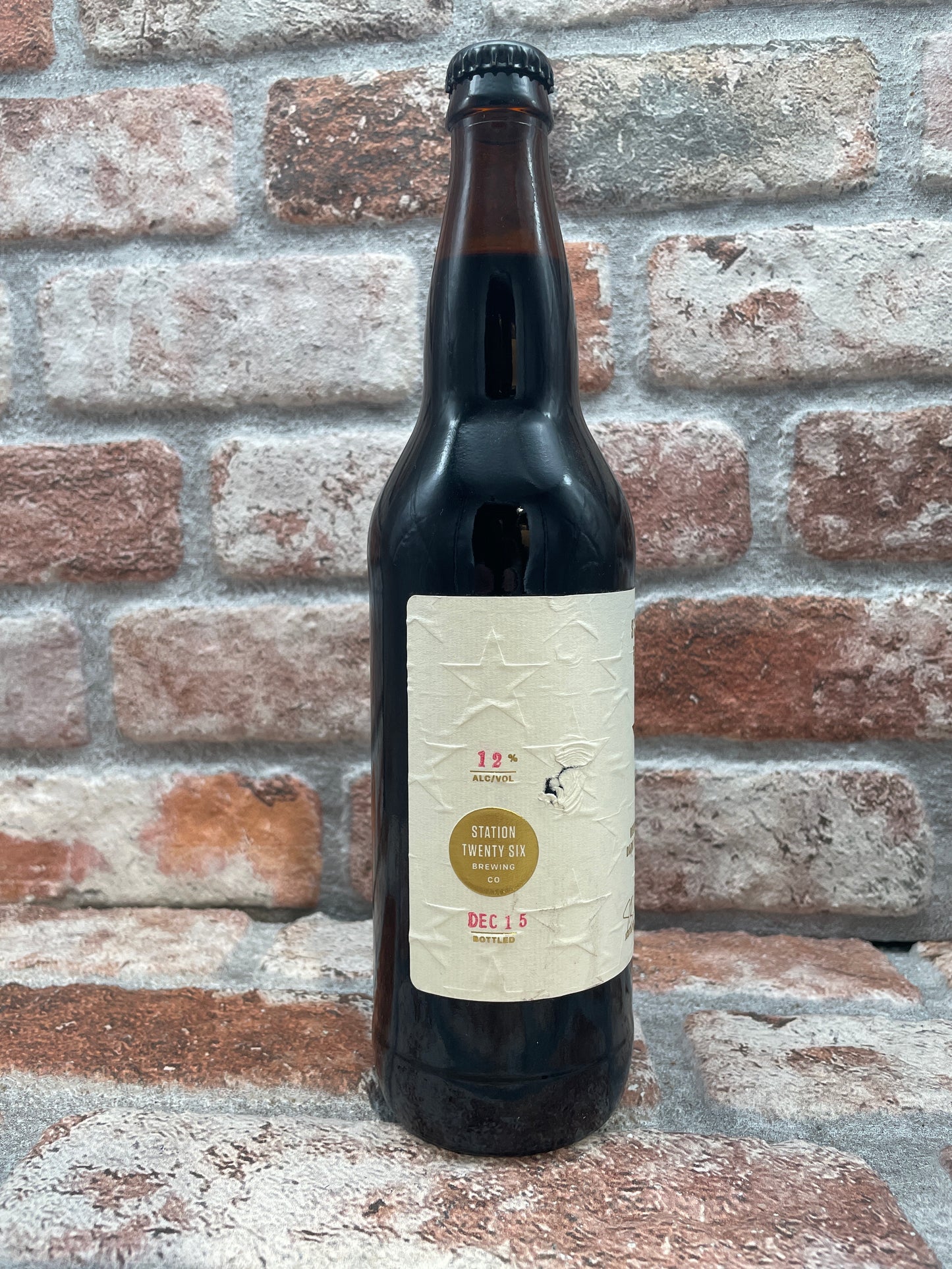 Station 26 Bourbon-Barrel-Aged Dark Star 2015 Stout - 65 CL