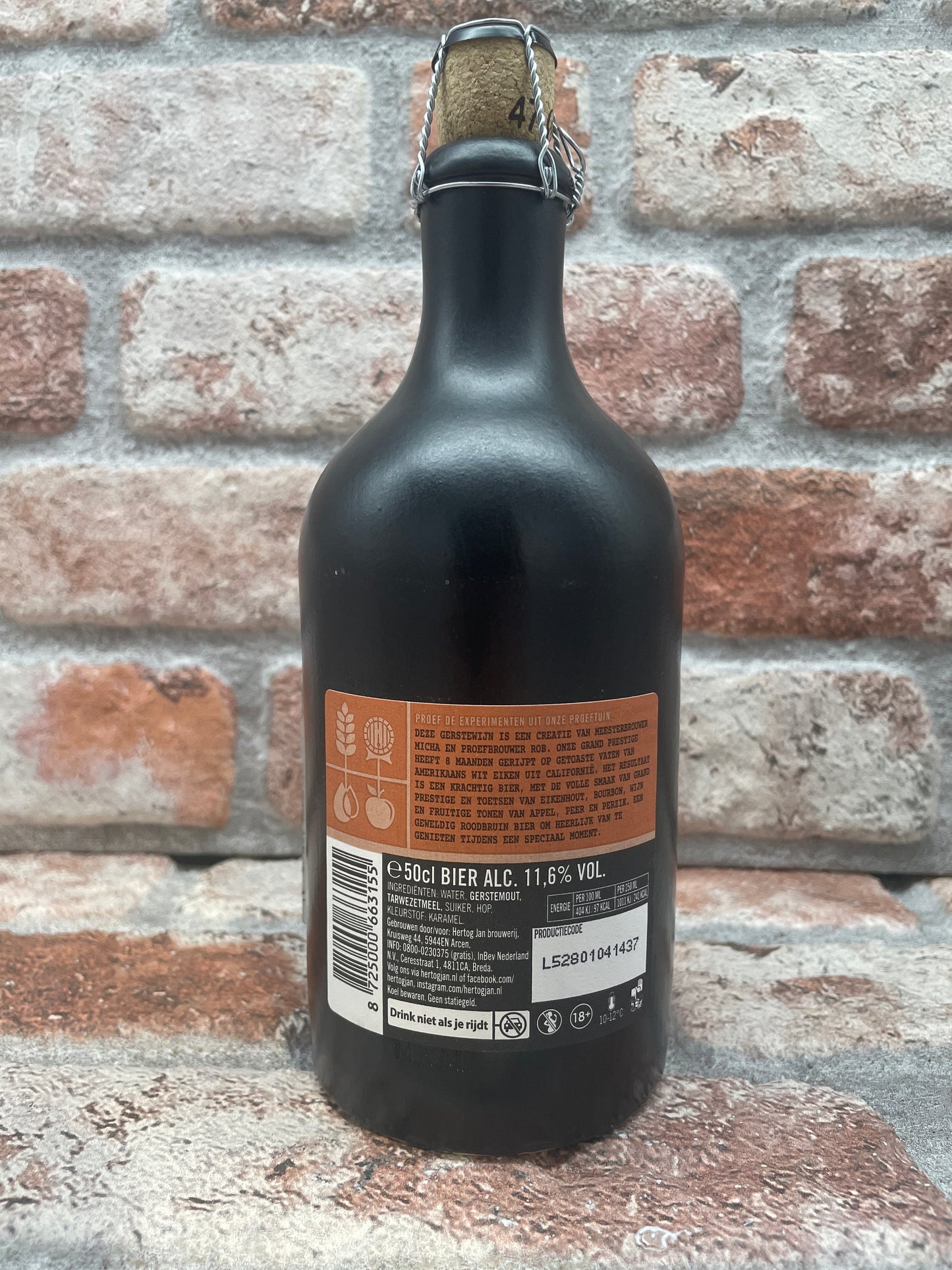 Hertog Jan Proeftuin #13: Vatgerijpte Gerstewijn Barleywine - 50 CL