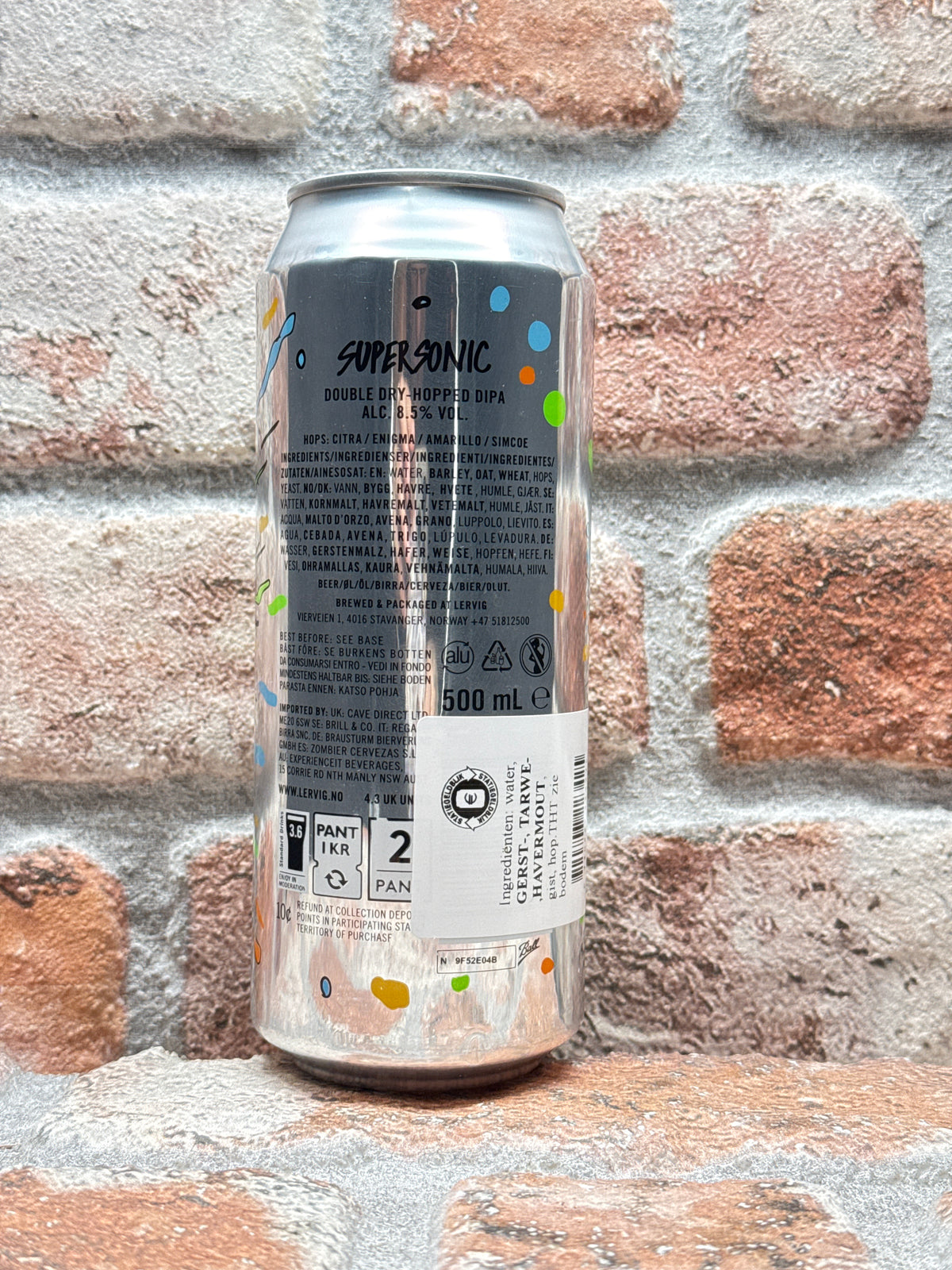 LERVIG Supersonic IPA - 44 CL
