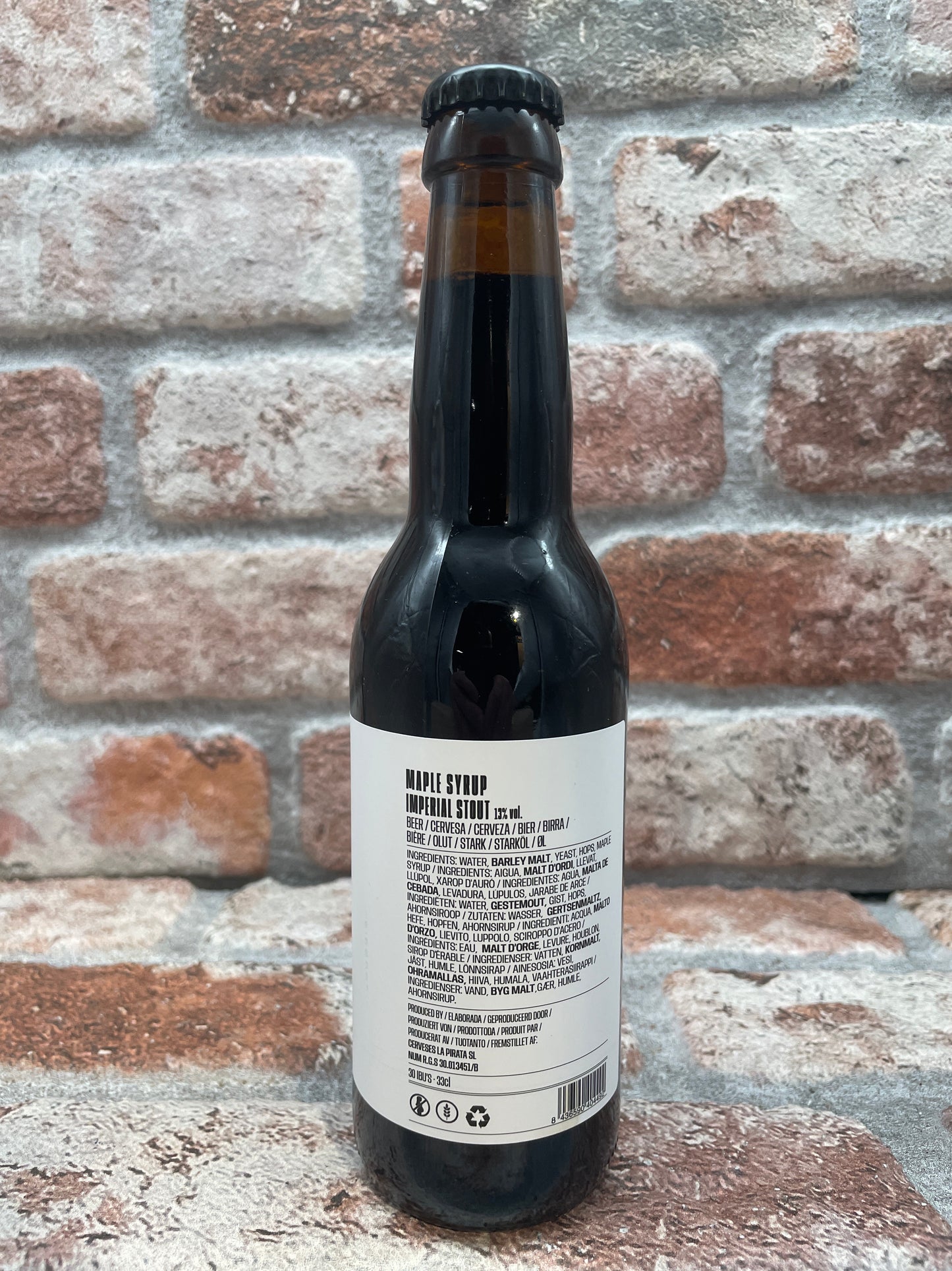 Menno Olivier Series 1: Maple Syrup Stout - 33 CL