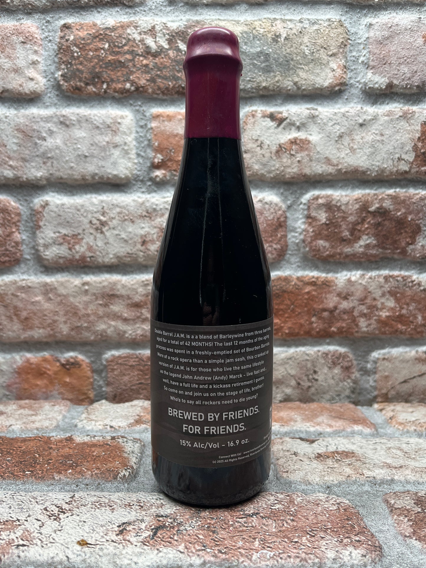 Riverlands Double Barrel J.A.M. Barleywine - 50 CL