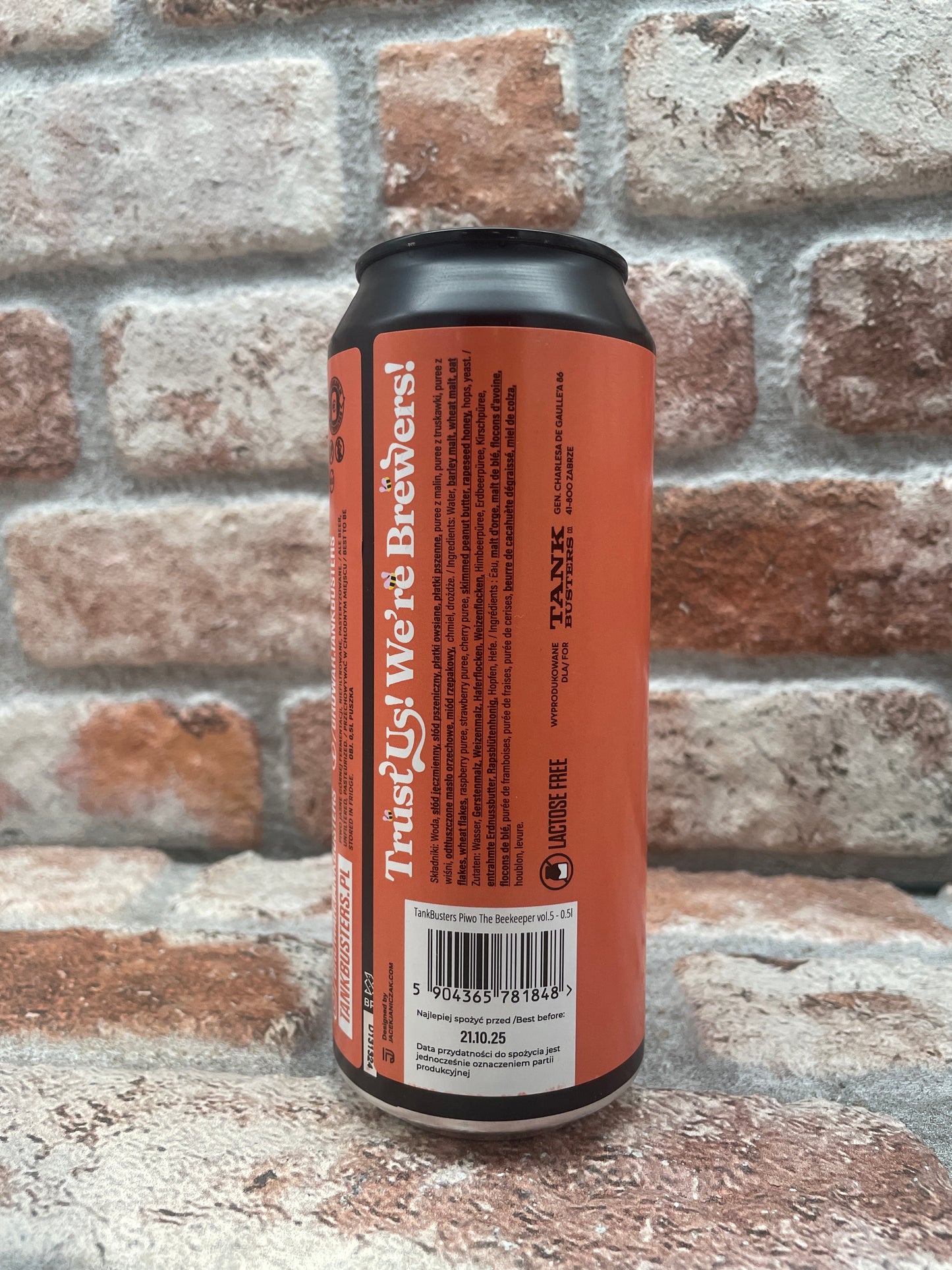 Tank Busters Beekeeper Vol 5 Sour - 50 CL