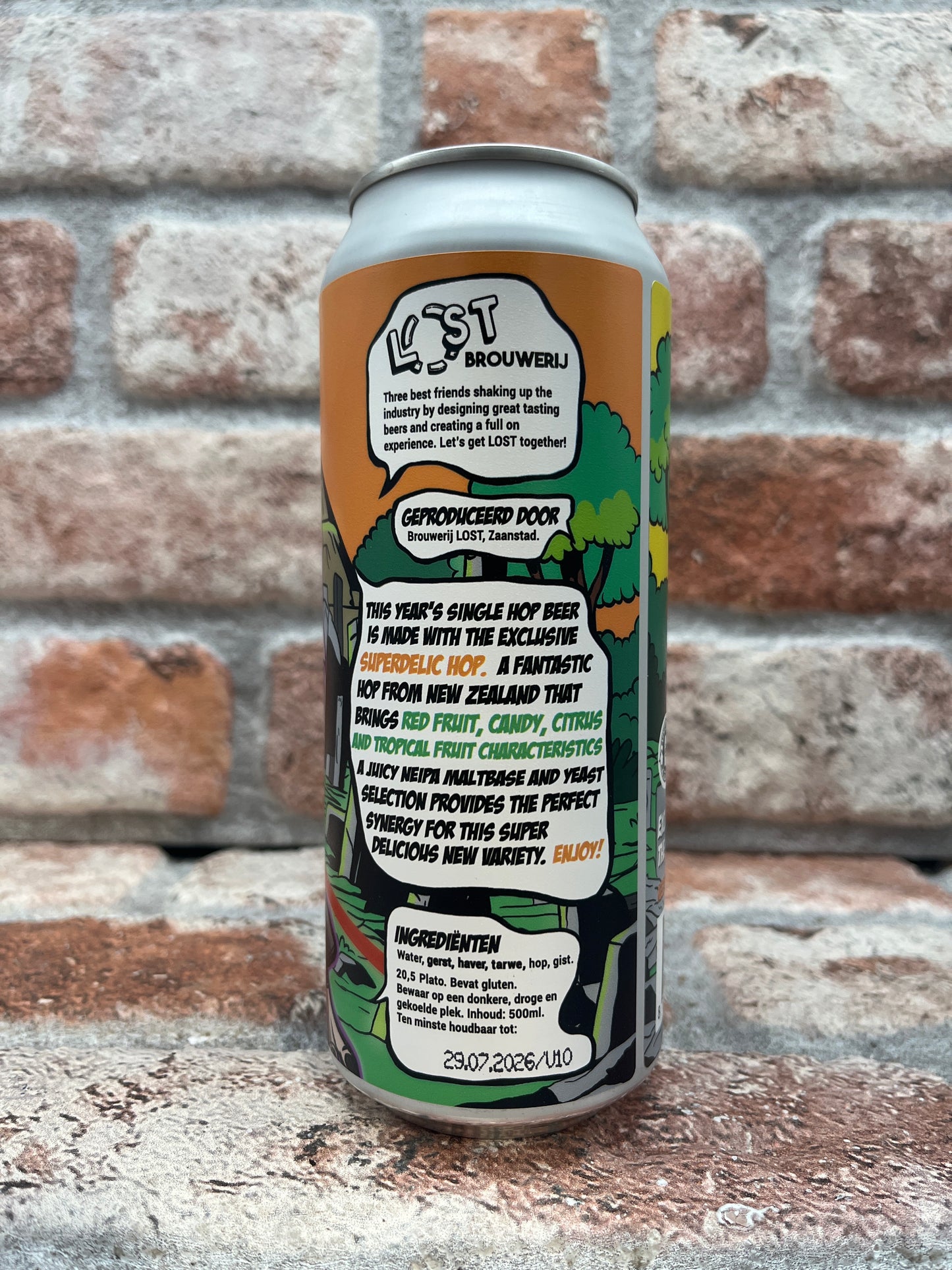 Brouwerij Lost Superdelic DDH Single Hop NE DIPA - 50 CL