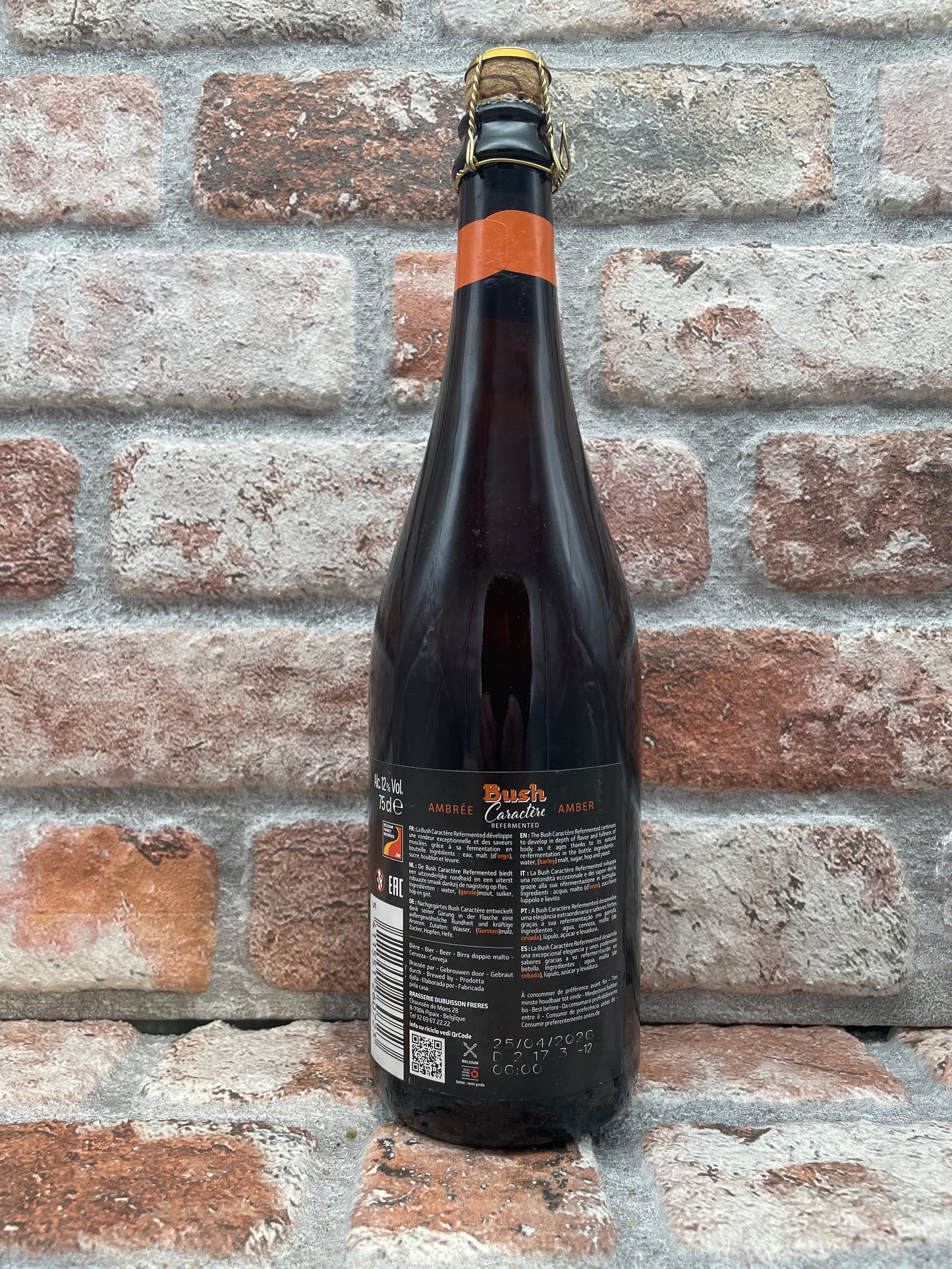 Bush Character Amber - 75 CL