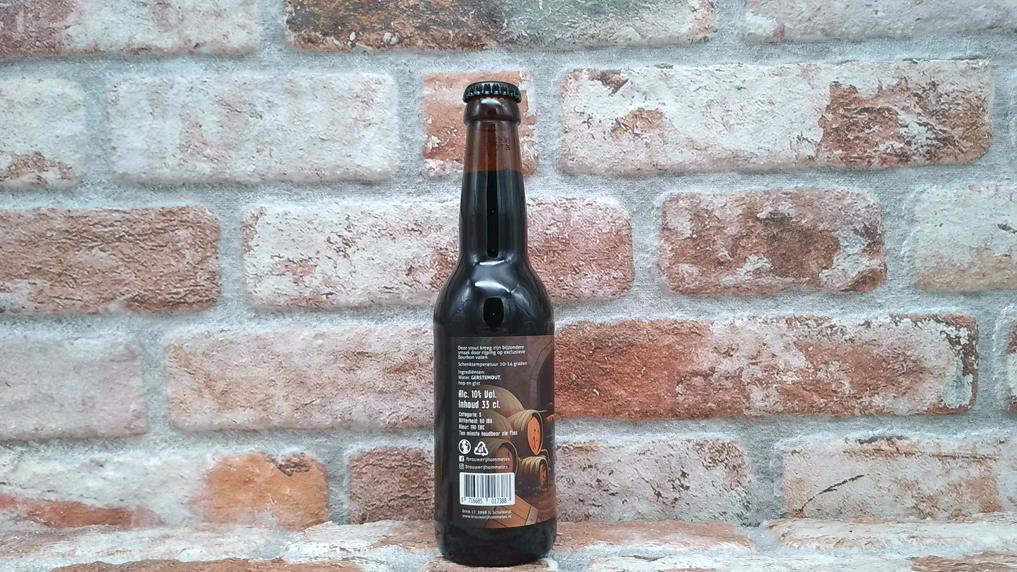 Brouwerij Hommeles Vatgerijpt Utreg Heaven Hill 2024 Imperial Stout - 33 CL