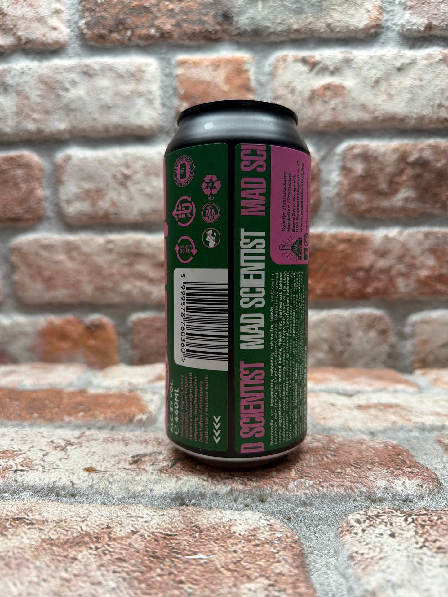 Mad Scientist Yvler The Creator & Brewery Lost Stout - 44 CL