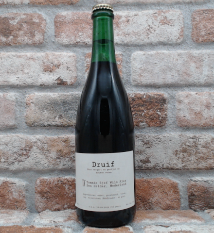 Tommie Sjef Grape 2018 Lambic/Geuze - 75 CL