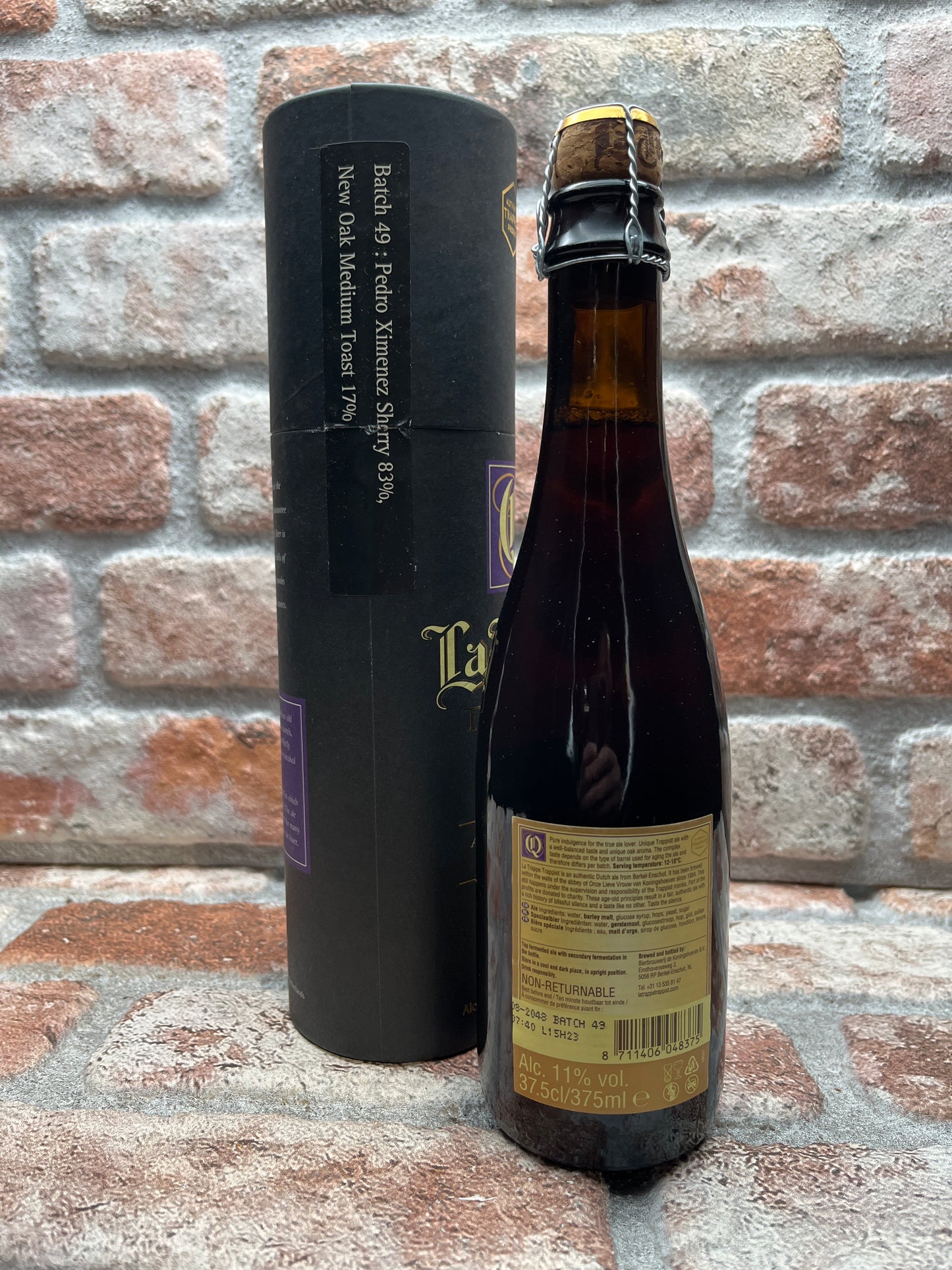 La Trappe Oak Aged Batch #49 2023 Quadrupel - 37.5 CL