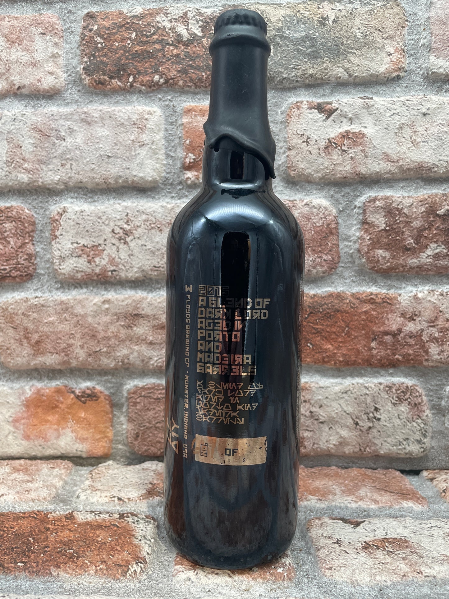 3 Floyds Dark Lord - Quit Hitting Yourself 2016 Stout - 75 CL