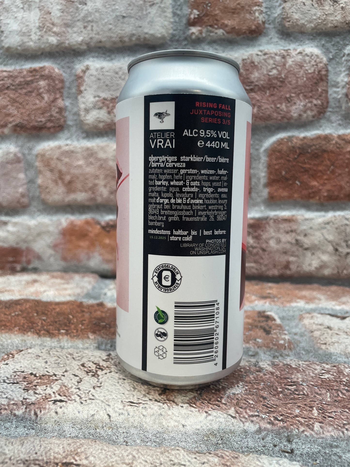 Atelier Vrai Rising Fall Triple NEIPA - 44 CL