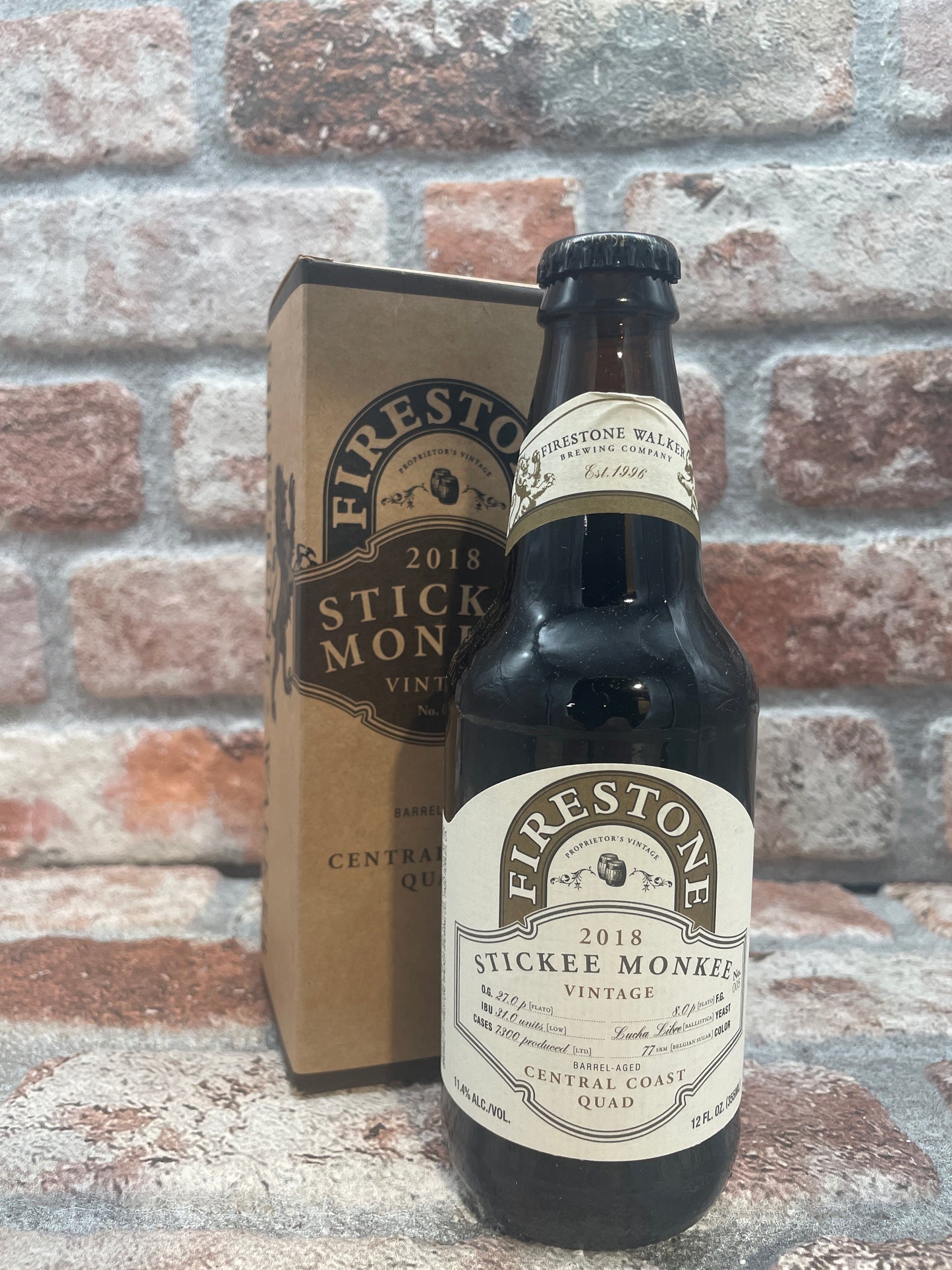 Firestone Stickee Monkee 2017 Quadrupel - 35 CL