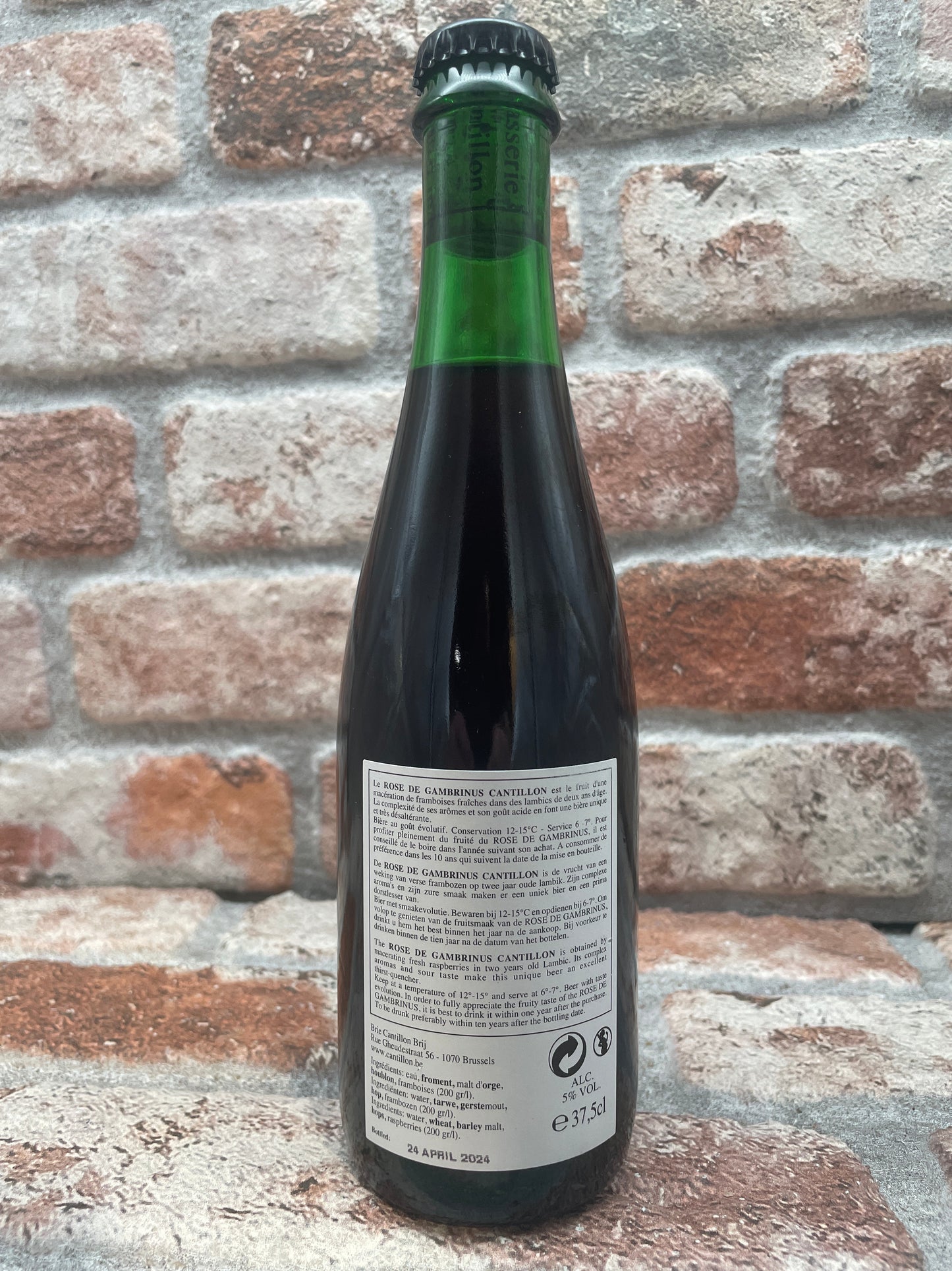 Cantillon Rosé de Gambrinus 2024 Lambic/Geuze - 37,5CL