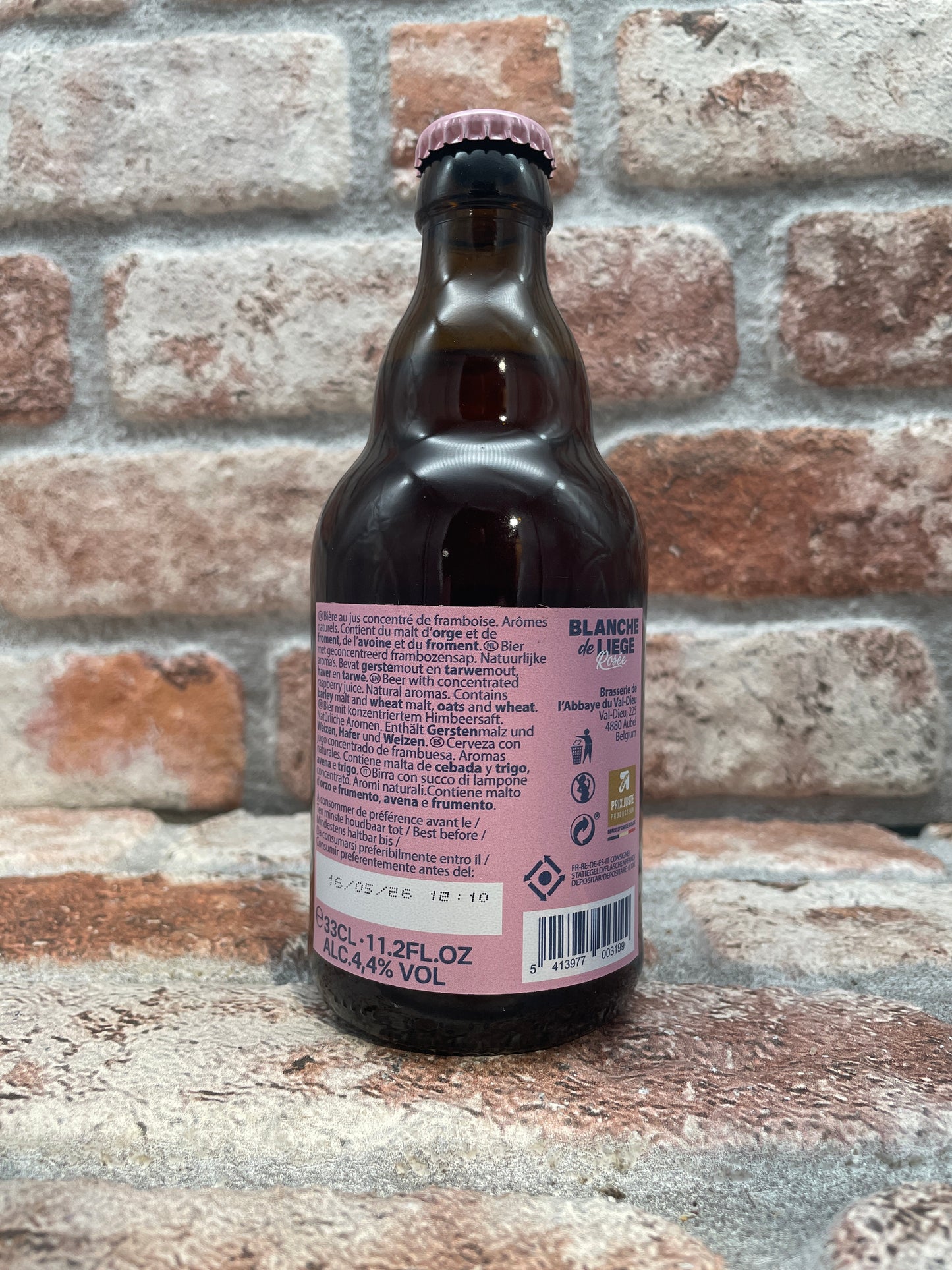 Val-Dieu Blanche De Liege Rosée Fruit Beer - 33 CL